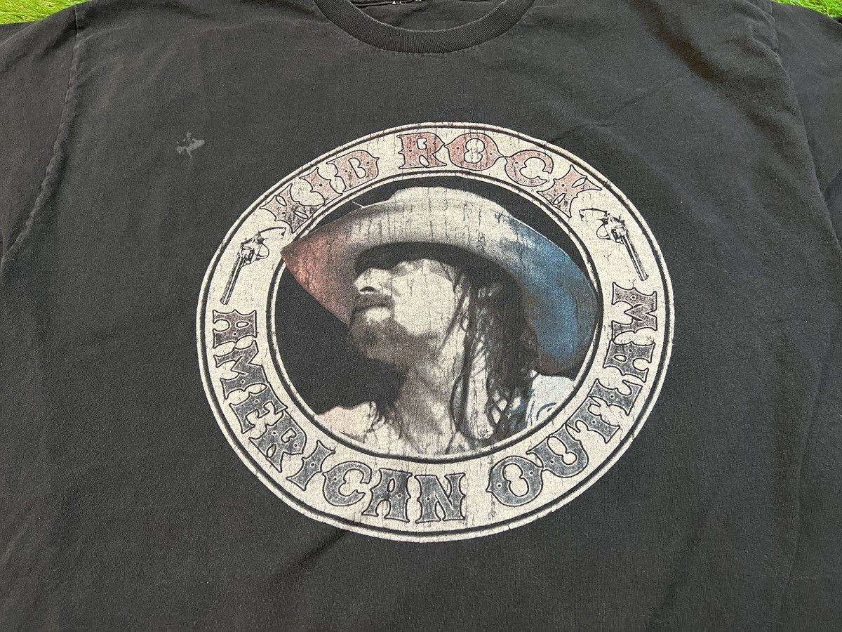 Band Tees 2009 Kid Rock American Outlaw North American Tour 2-Sided Size US XL / EU 56 / 4 - 2 Thumbnail