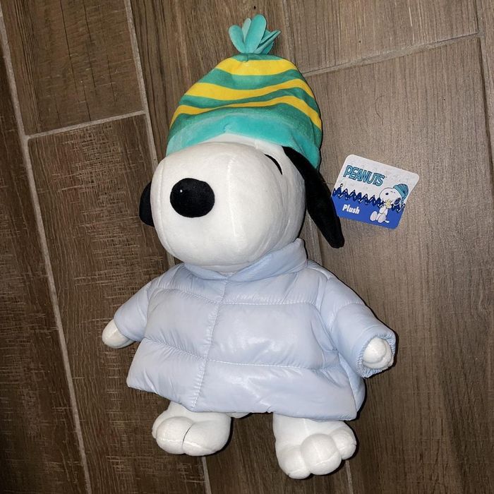 Peanuts Peanuts Snoopy Puffer Jacket CVS Plush 12” tall | Grailed