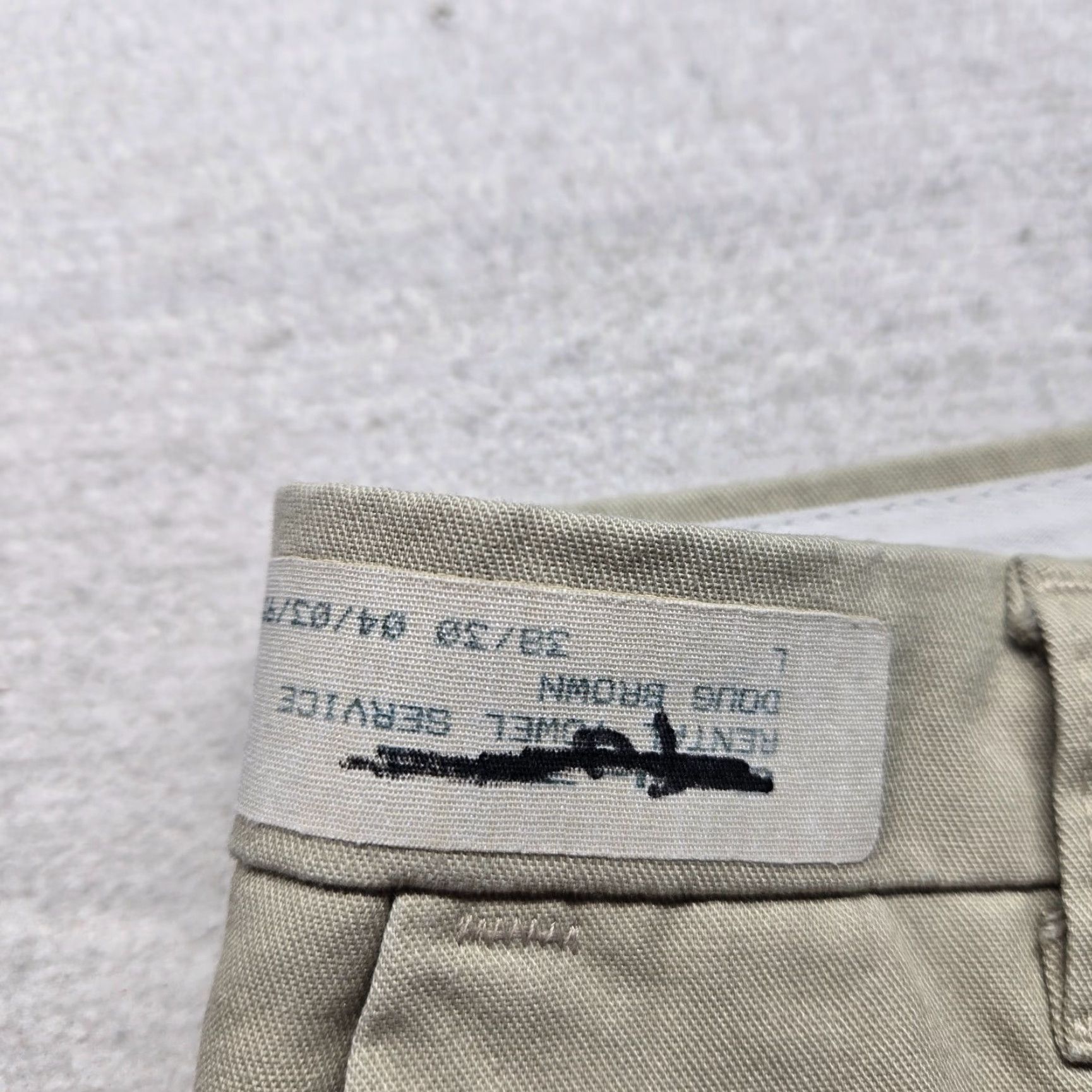 Red Kap Red Kap Pants — Beige Tan Uniform Work Pants Beige 38 x 30 Men’s Regular Straight Flat Front 90s Chino Casual Workwear Size 38 Mens Size US 38 / EU 54 - 3 Thumbnail