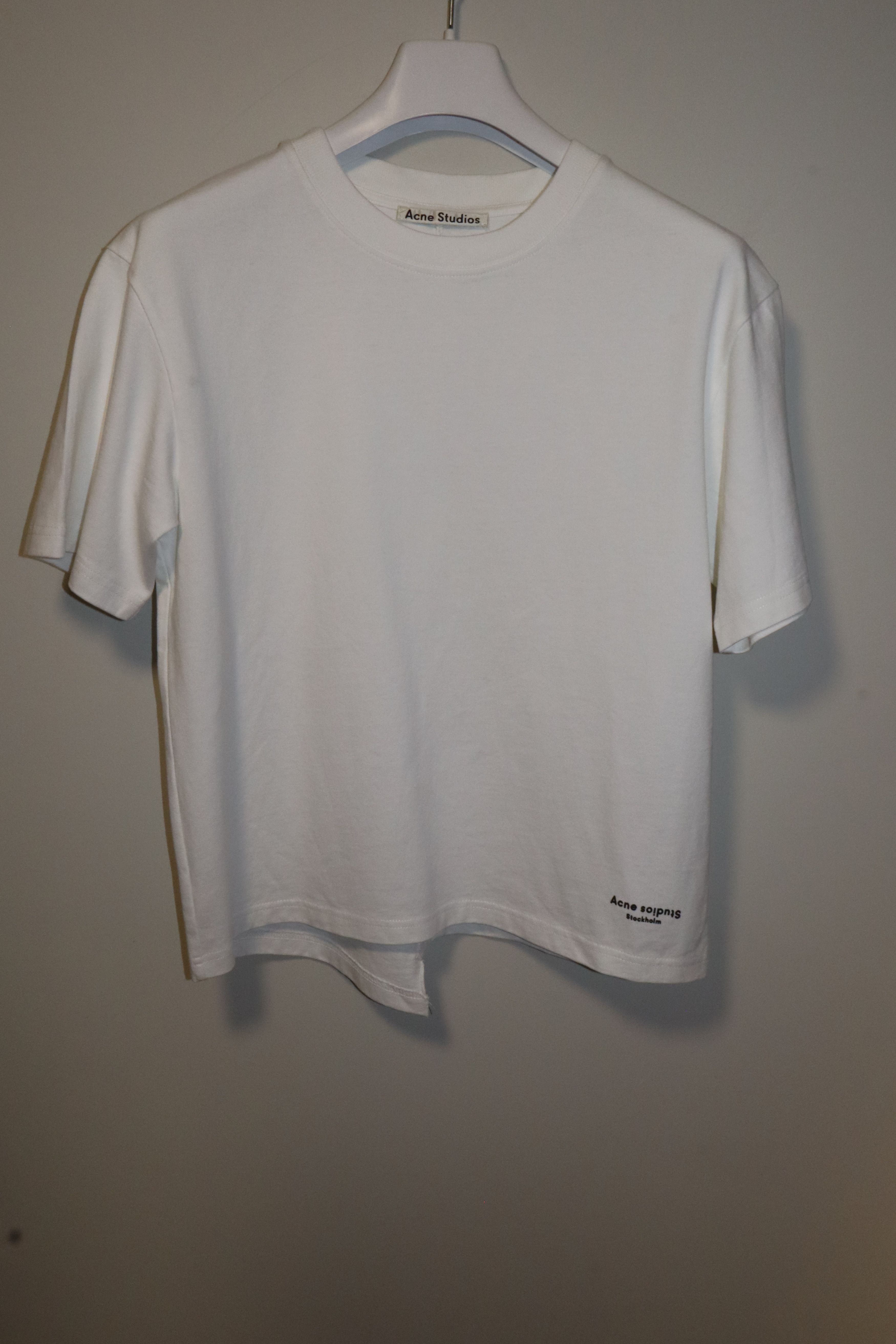 Acne Studios Logo print t-shirt Size XS / US 0-2 / IT 36-38 - 1 Thumbnail