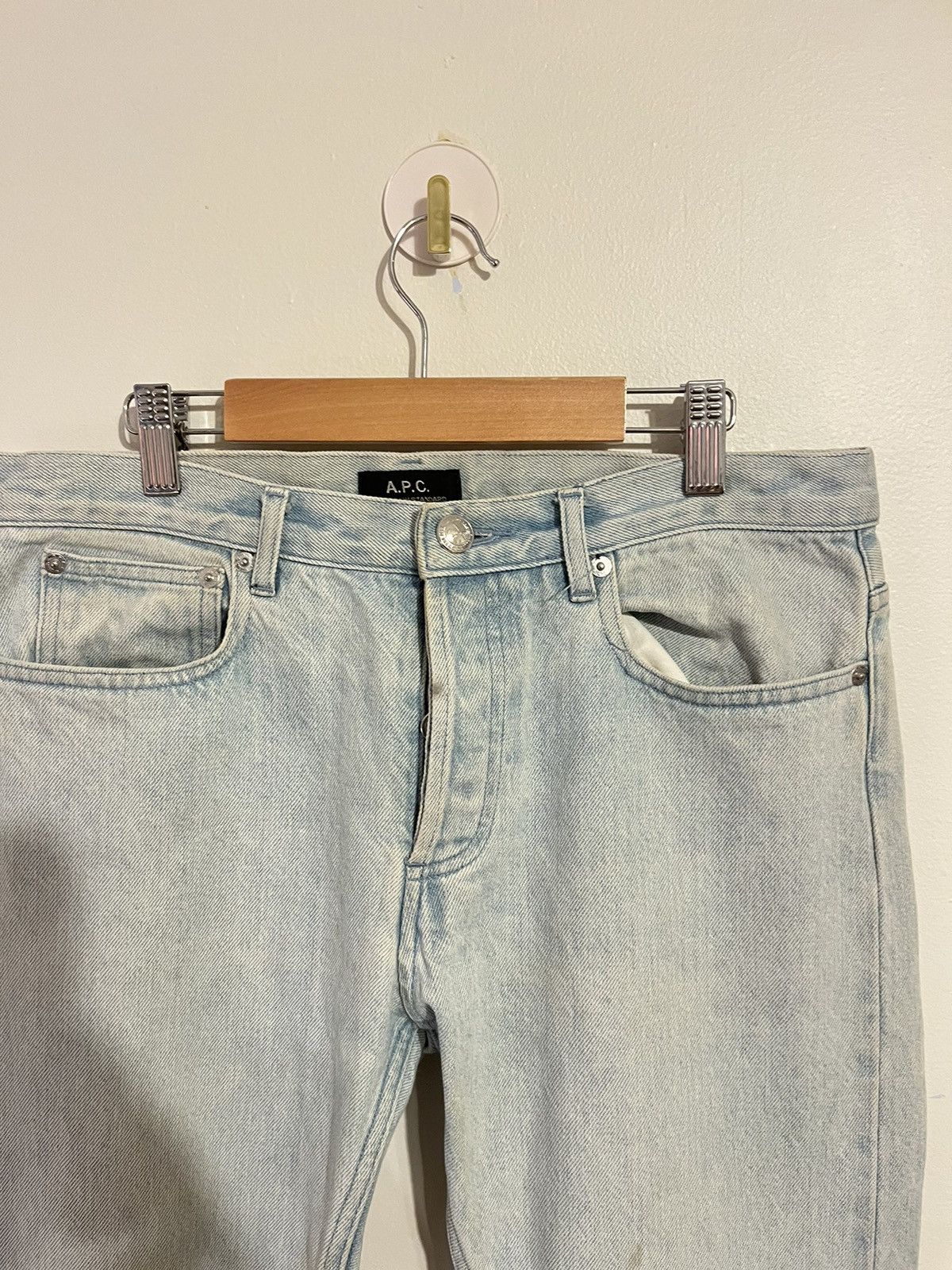 A.P.C. × Japanese Brand Apc Petit Standard Jeans Red Line Selvedge Size 30 Denim Size US 30 / EU 46 - 2 Thumbnail