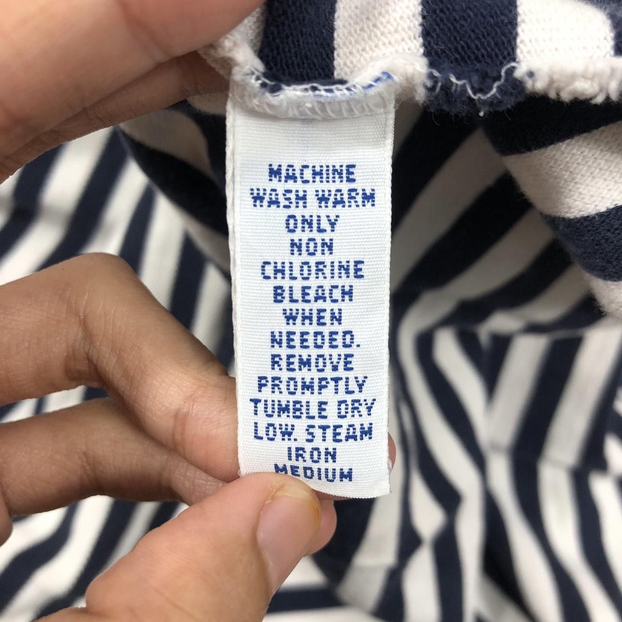 Polo Ralph Lauren Vintage 90’ POLO RALPH LAUREN Small Pony Tee Shirt Striped Size US M / EU 48-50 / 2 - 6 Thumbnail