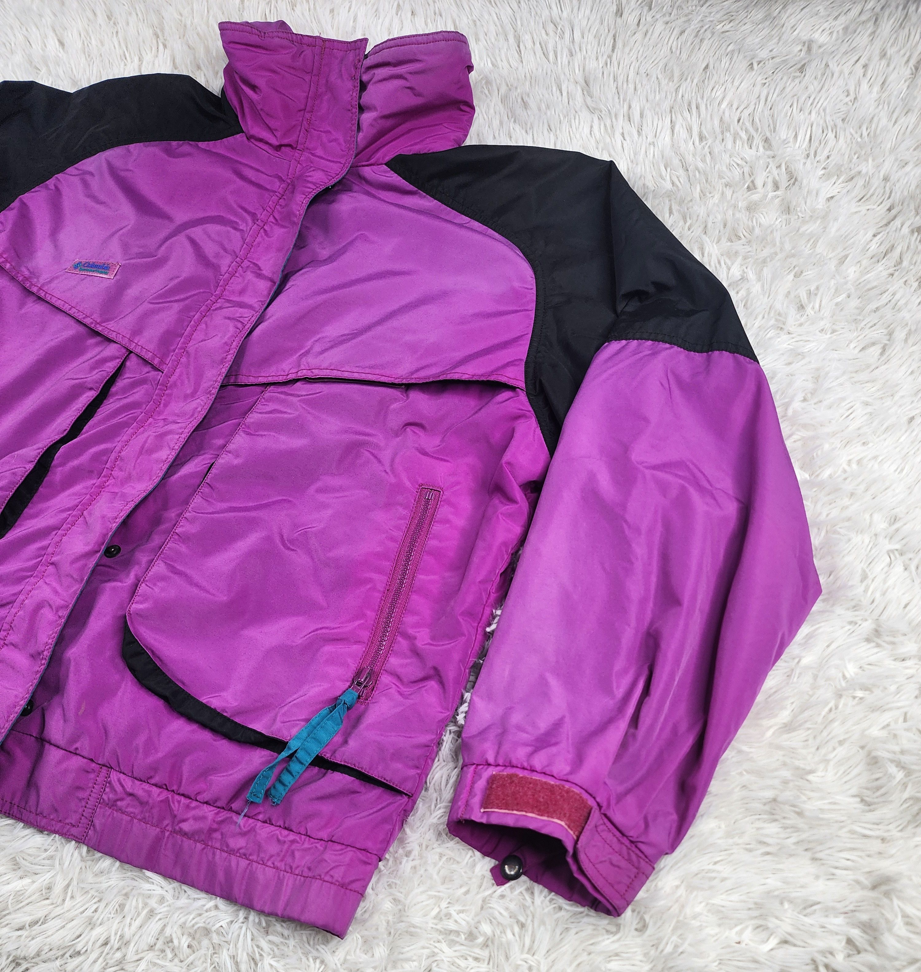 Columbia Vintage Columbia Powder Ked woman windbreaker jacket Size L / US 10 / IT 46 - 2 Thumbnail