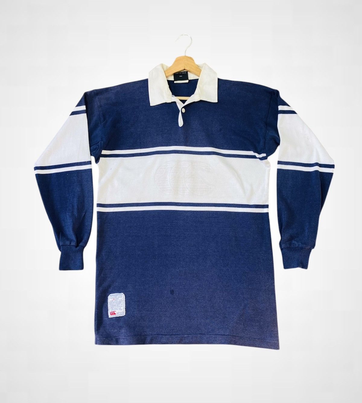 Canterbury of New Zealand Vintage 90s Canterburry of New Zealand Rugby Polo Shirt Size US L / EU 52-54 / 3 - 3 Thumbnail