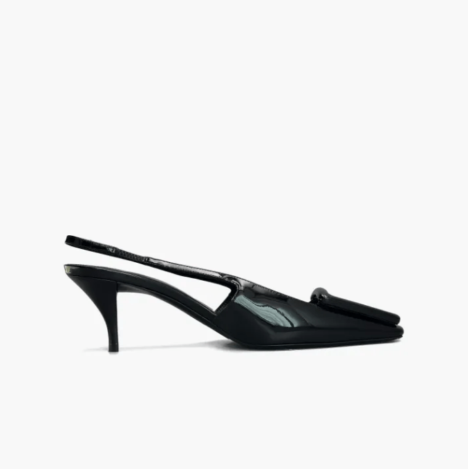 Saint Laurent Paris YSL Stiletto Heels Size US 7 / IT 37 - 2 Thumbnail