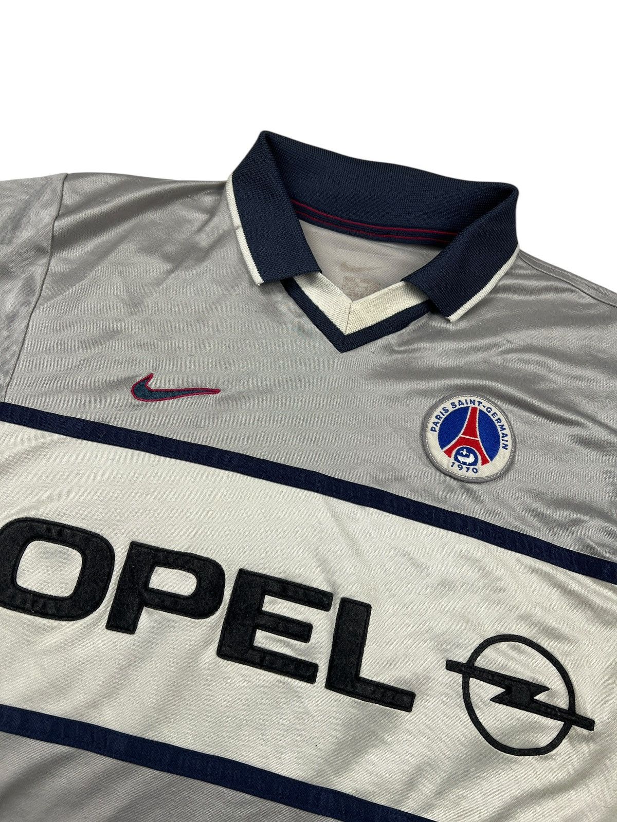 Nike Maillot Paris saint Germain vintage PSG 99/00 Okocha 10 Y2K Size US S / EU 44-46 / 1 - 3 Thumbnail