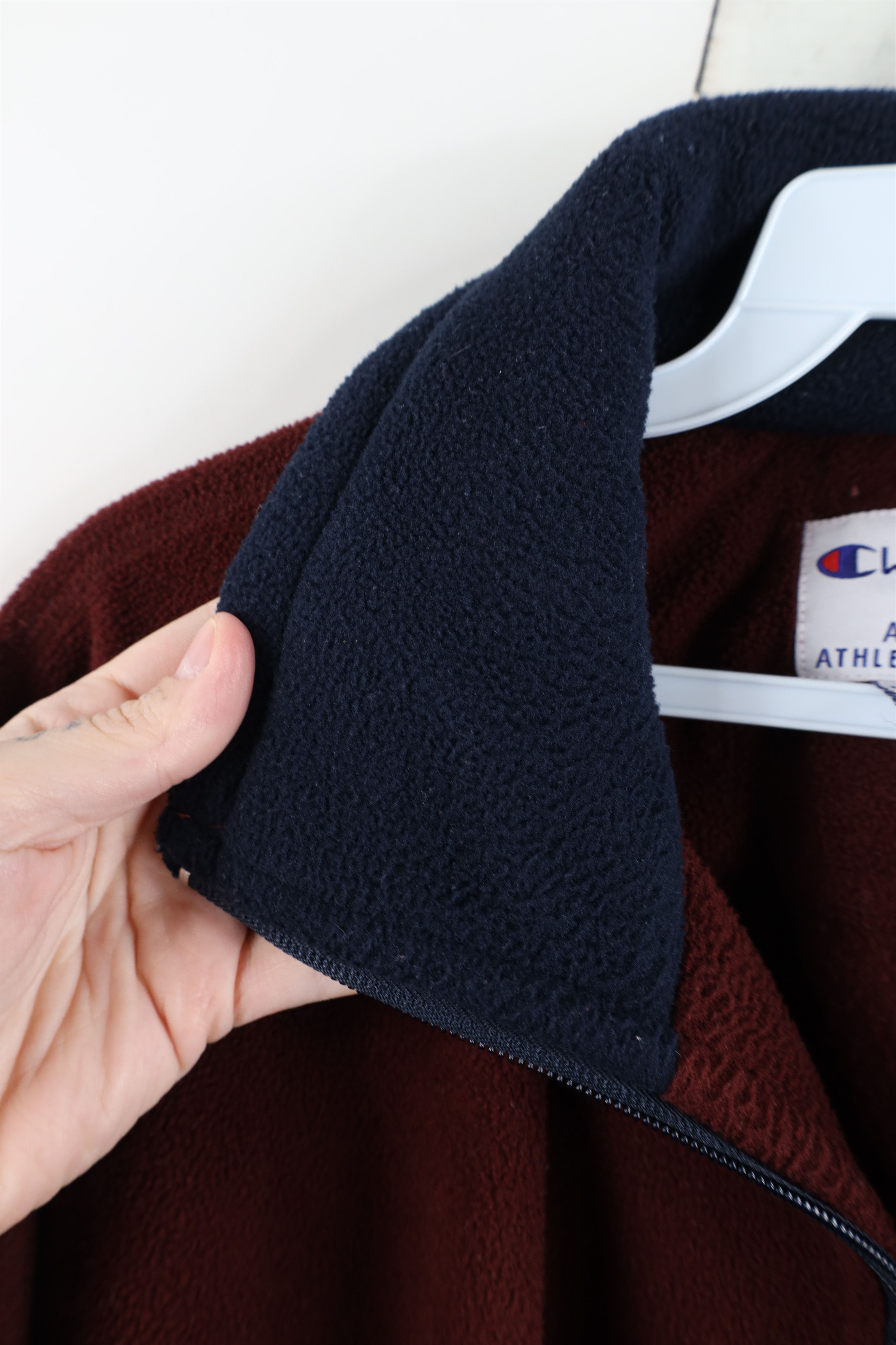 Champion × Vintage Vintage 90s Champion Heavyweight Fleece Pullover Sweater Size US XL / EU 56 / 4 - 10 Thumbnail