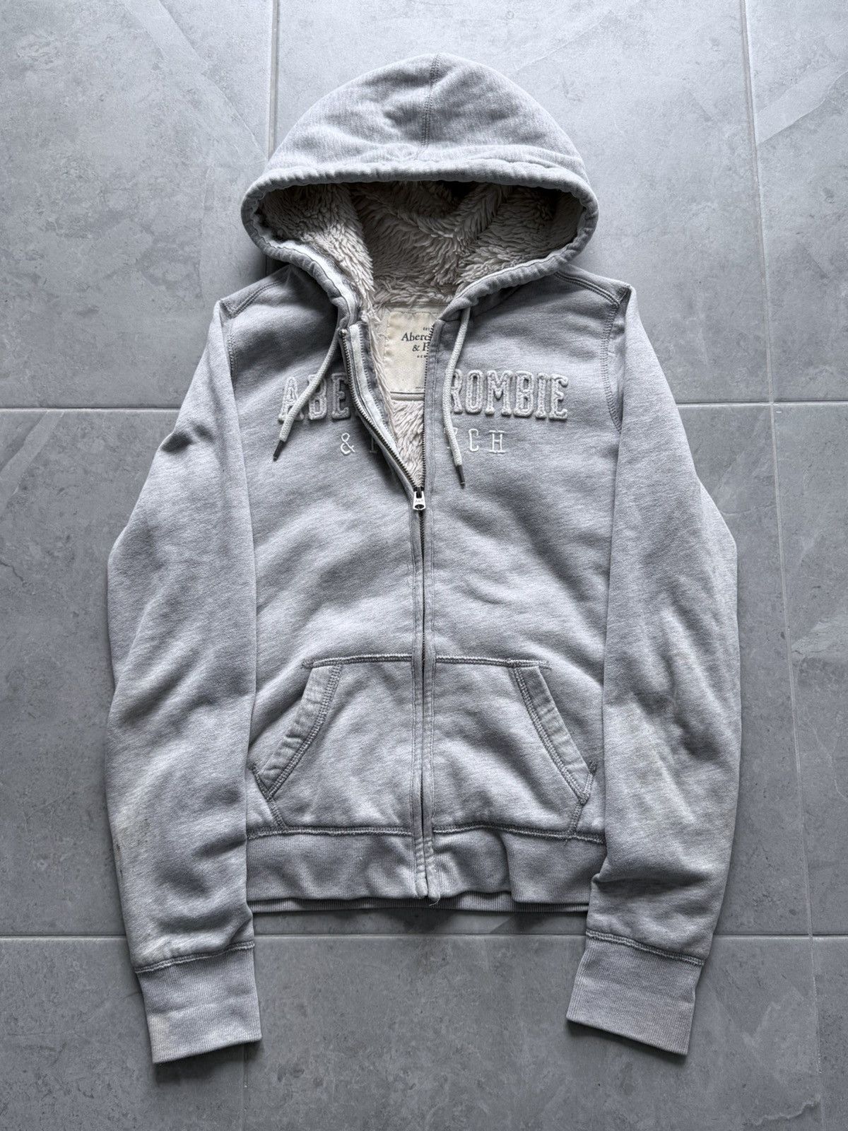 Abercrombie & Fitch 2000s Abercrombie & Fitch Hysteric Glamour Style Zip Hoodie Size US M / EU 48-50 / 2 - 2 Thumbnail
