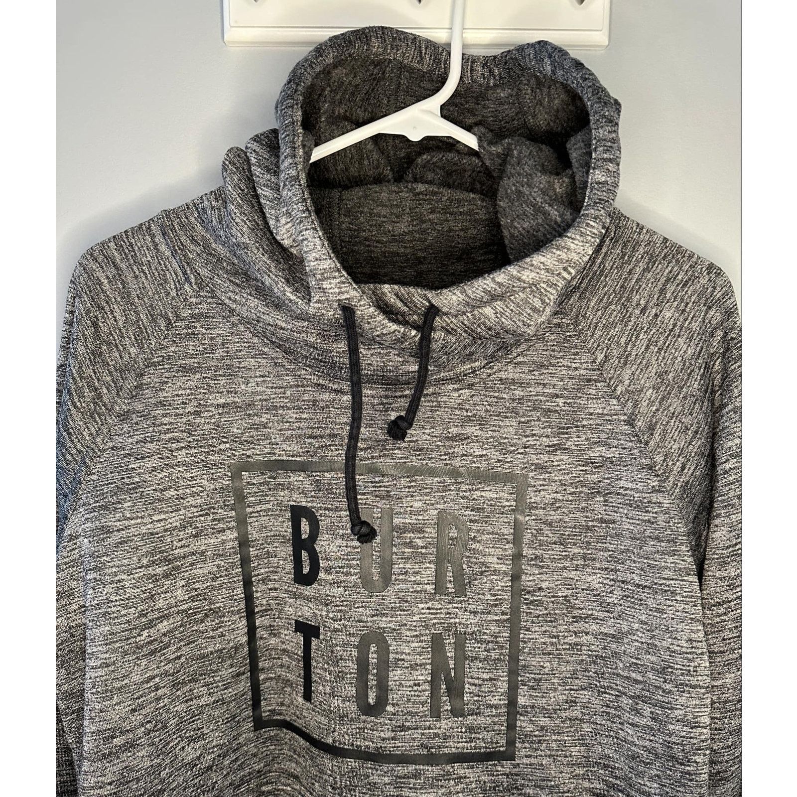 Burton Burton Dryride Space Dye Long Sleeve Hoodie Gray Men's M Size US M / EU 48-50 / 2 - 3 Thumbnail