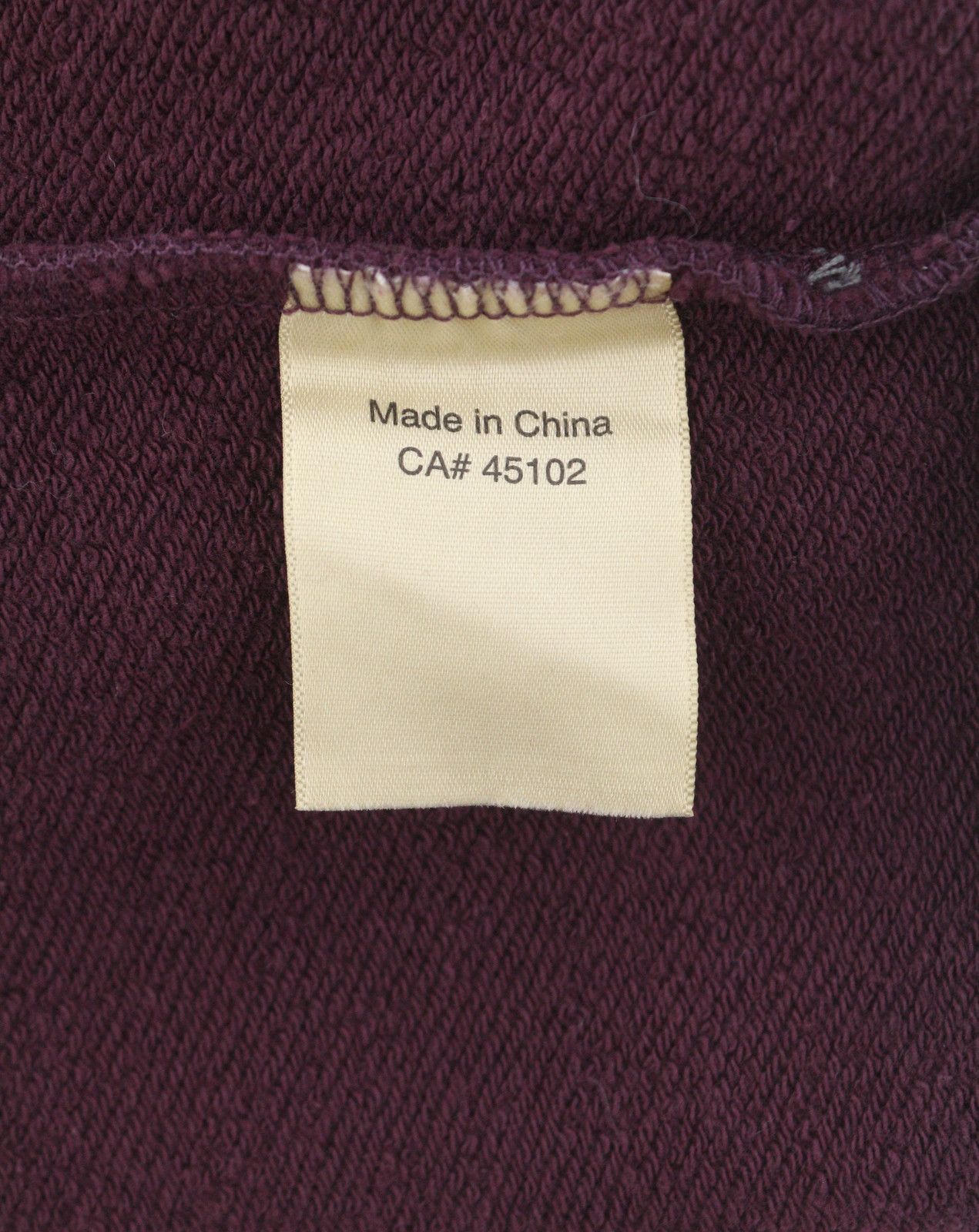 Scotch & Soda M Dark Purple Crew Neck Sweatshirt 89107 Size M / US 6-8 / IT 42-44 - 8 Thumbnail