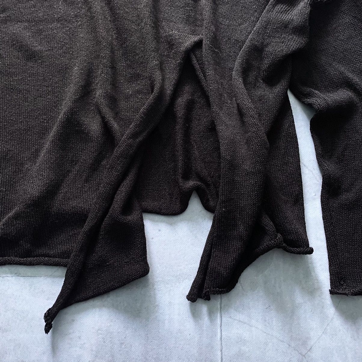 Hysteric Glamour Sarah Pacini Rick Owens Style Long Sleeve Knit Sweater Size ONE SIZE - 4 Thumbnail