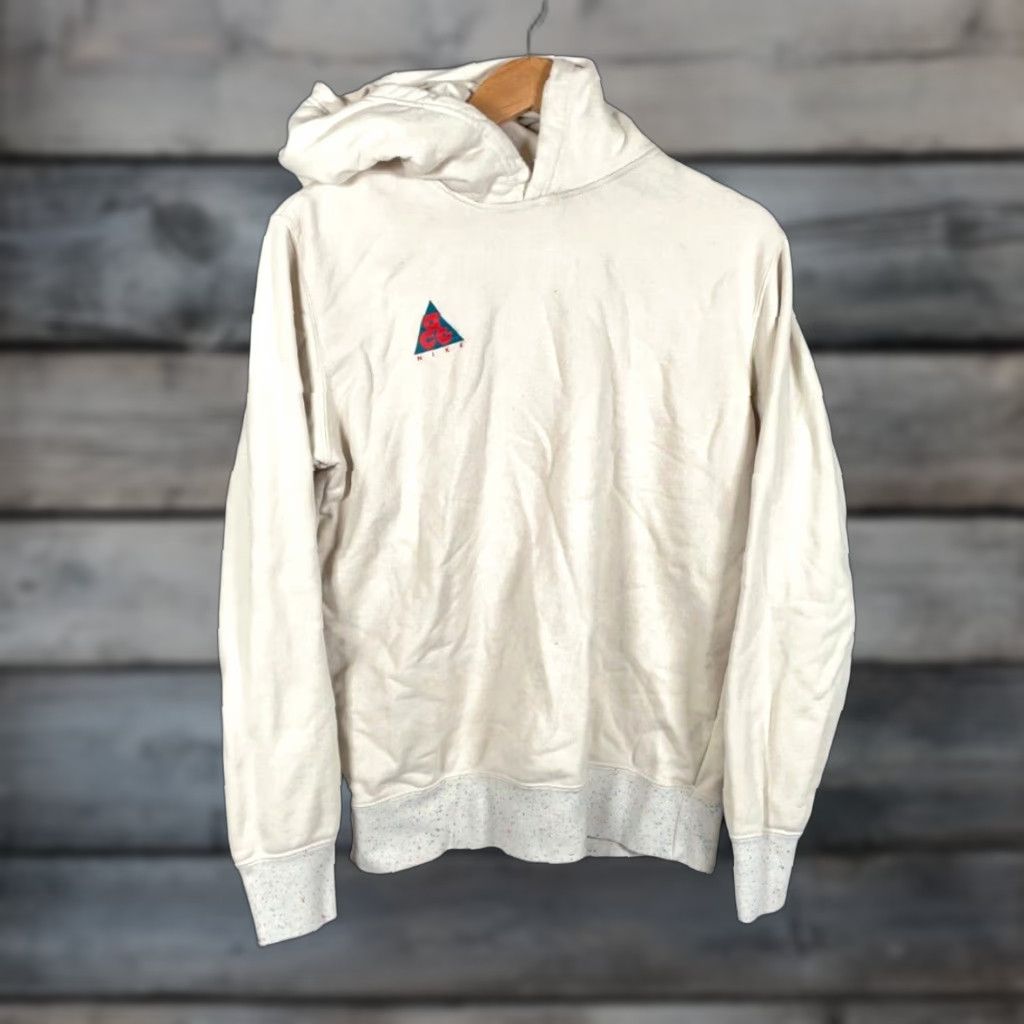 Nike ACG NSW Hoodie Sweatshirt All Conditions Gear AT5500 258 Ivory Adult Small Mens