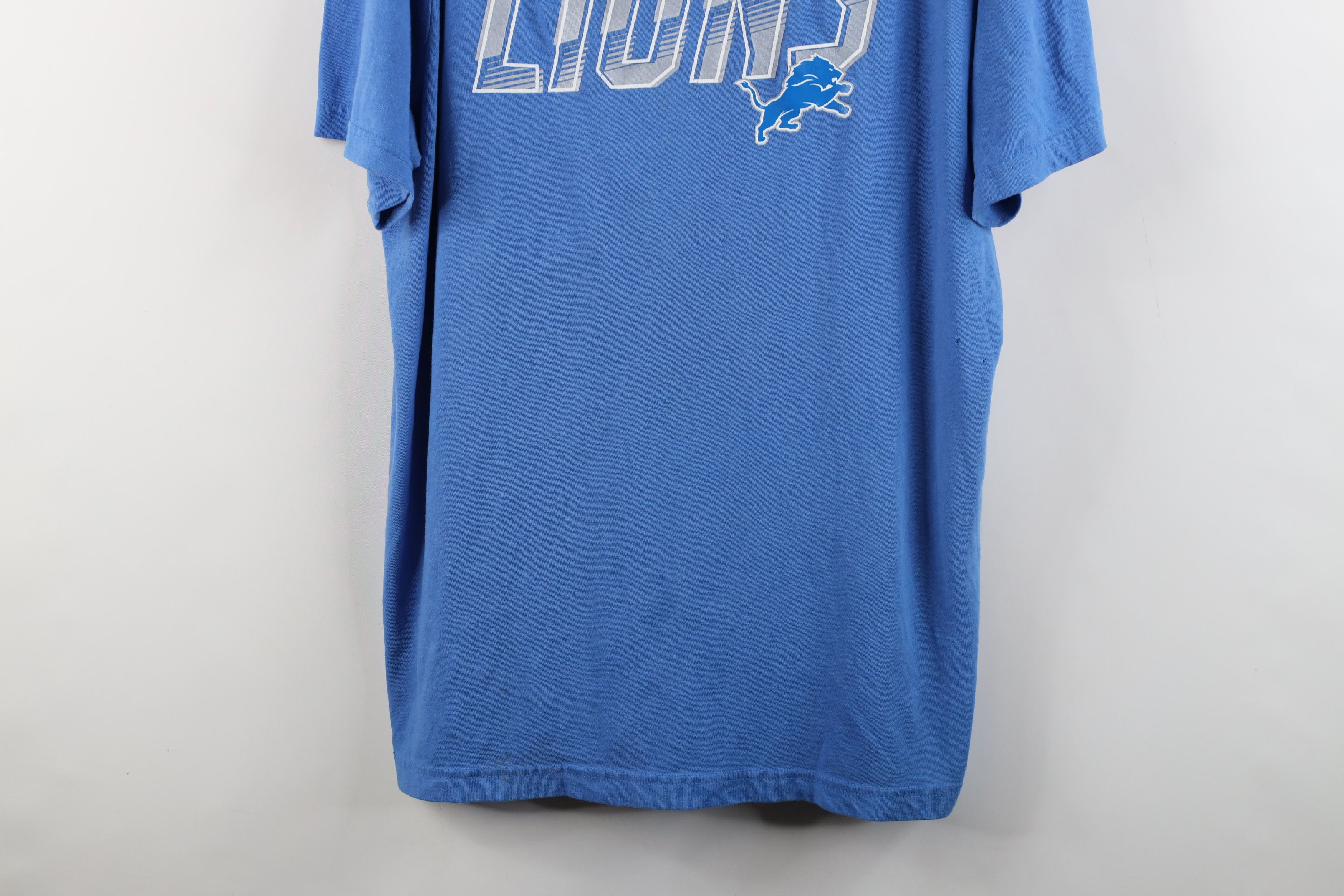 Vintage Y2K NFL Spell Detroit Lions Football Short Sleeve T-Shirt Size US XL / EU 56 / 4 - 3 Thumbnail