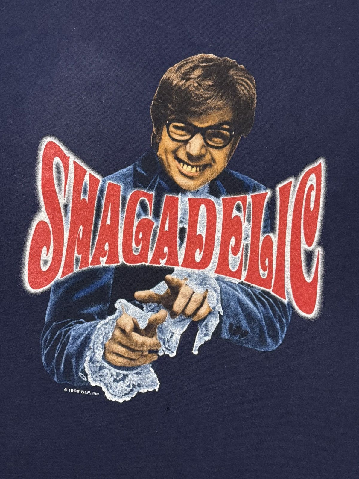 Band Tees 🔷Vintage 1998 Shagadelic Austin Powers T-shirt🔷 Size US XL / EU 56 / 4 - 2 Thumbnail