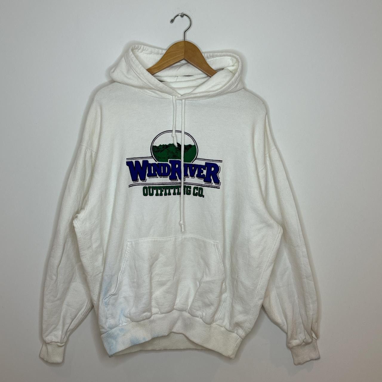 Vintage vintage windriver 1990s pullover hoodie Size US M / EU 48-50 / 2 - 1 Thumbnail