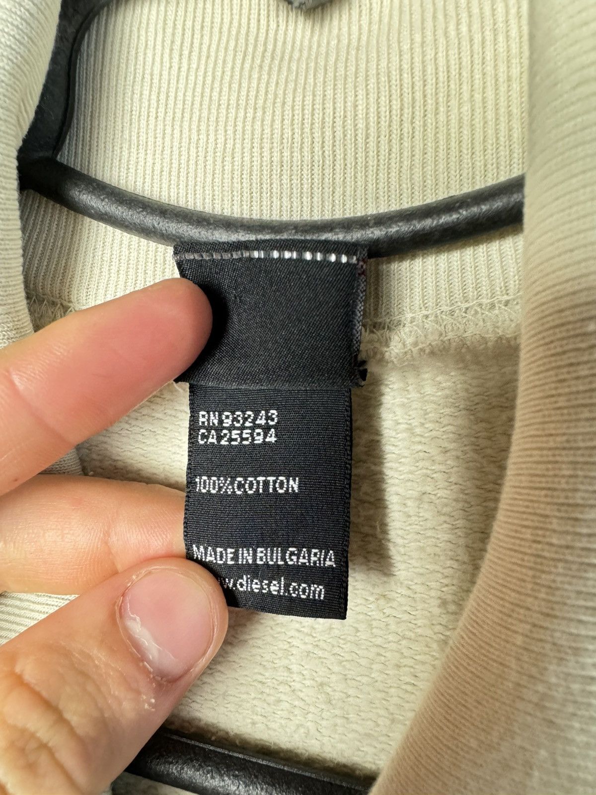 Diesel Vintage 90s Diesel Full Zip Sweatshirt Avant Garde Style Size US XXL / EU 58 / 5 - 12 Thumbnail