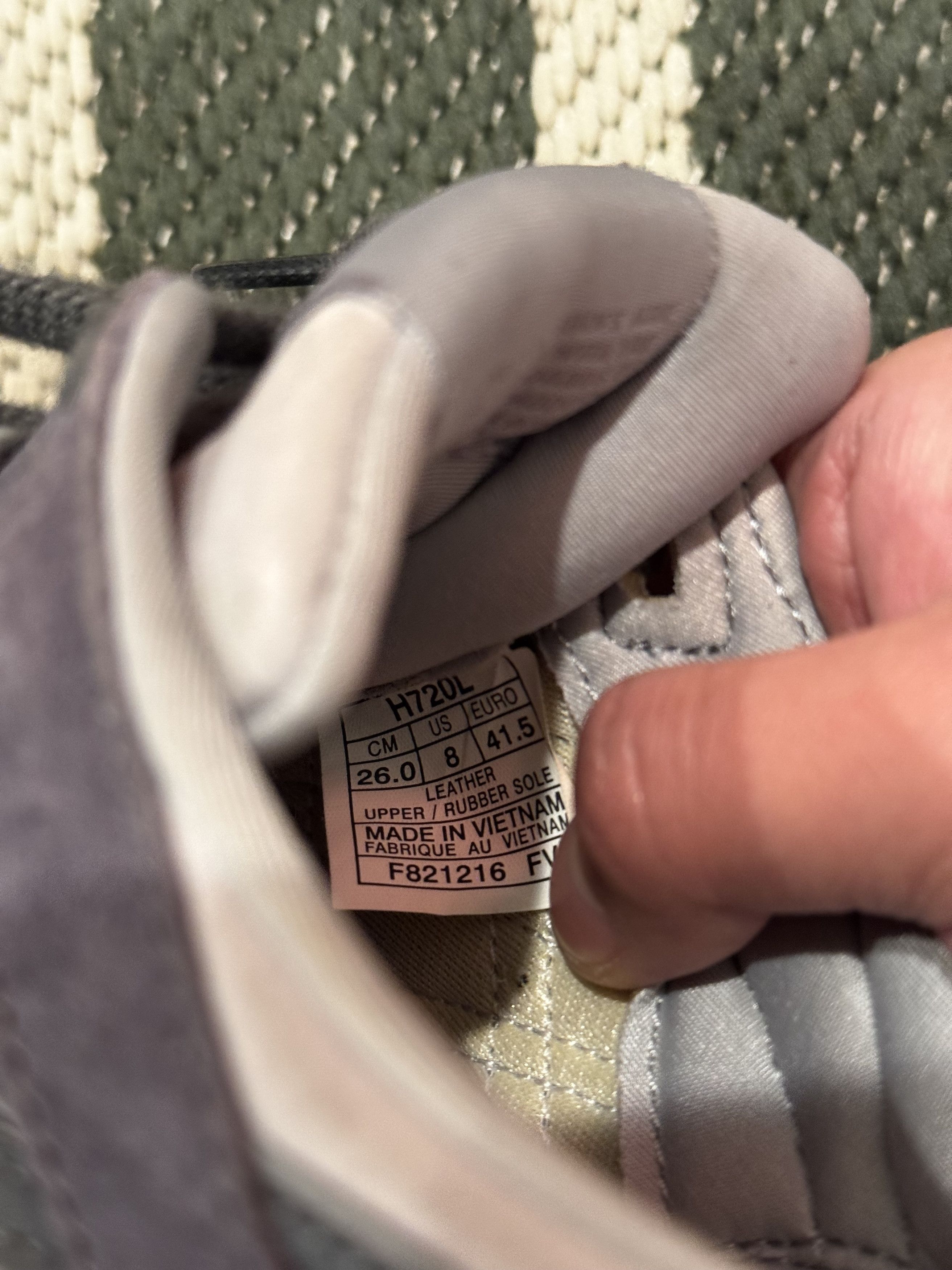 Asics Asics Gel-Respector Japanese Gardens - Carbon (2017) Size US 8 / EU 41 - 8 Thumbnail