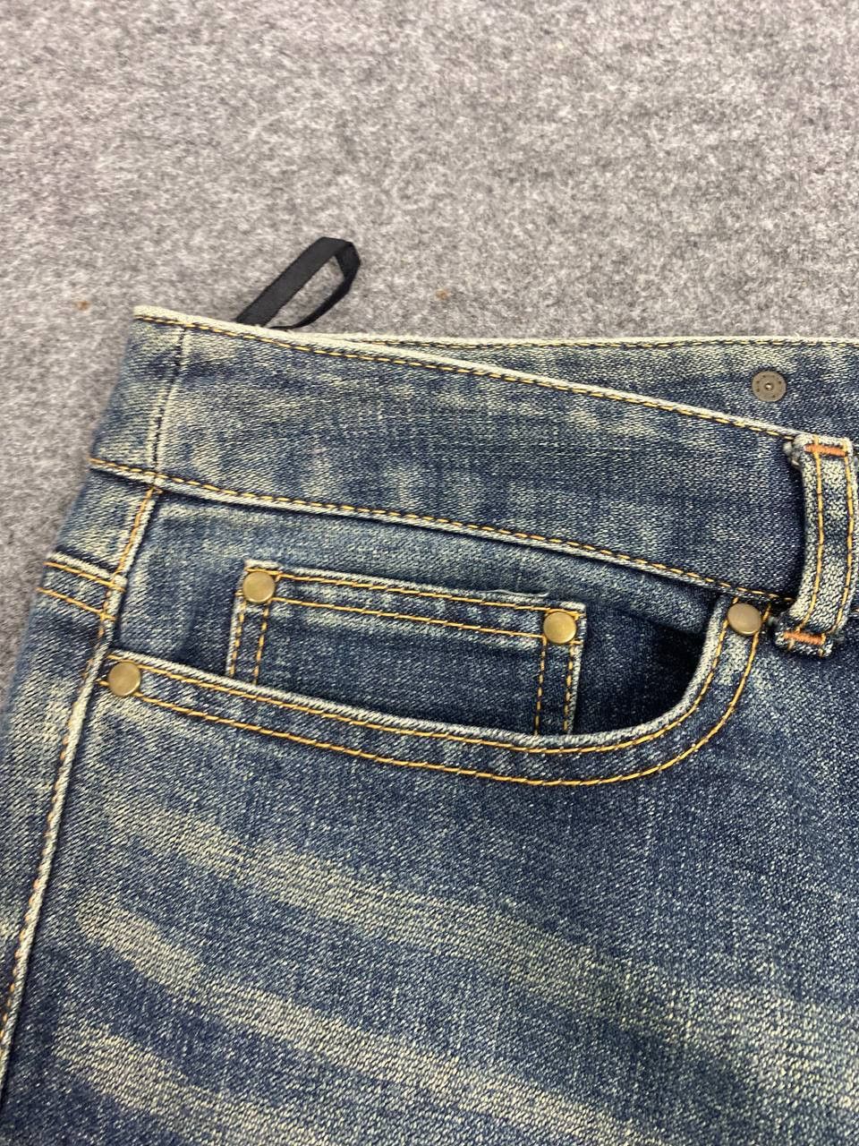 Japanese Brand vintage japanese brand bootcut flare denim nice design Size 36" / US 14 / IT 50 - 9 Thumbnail