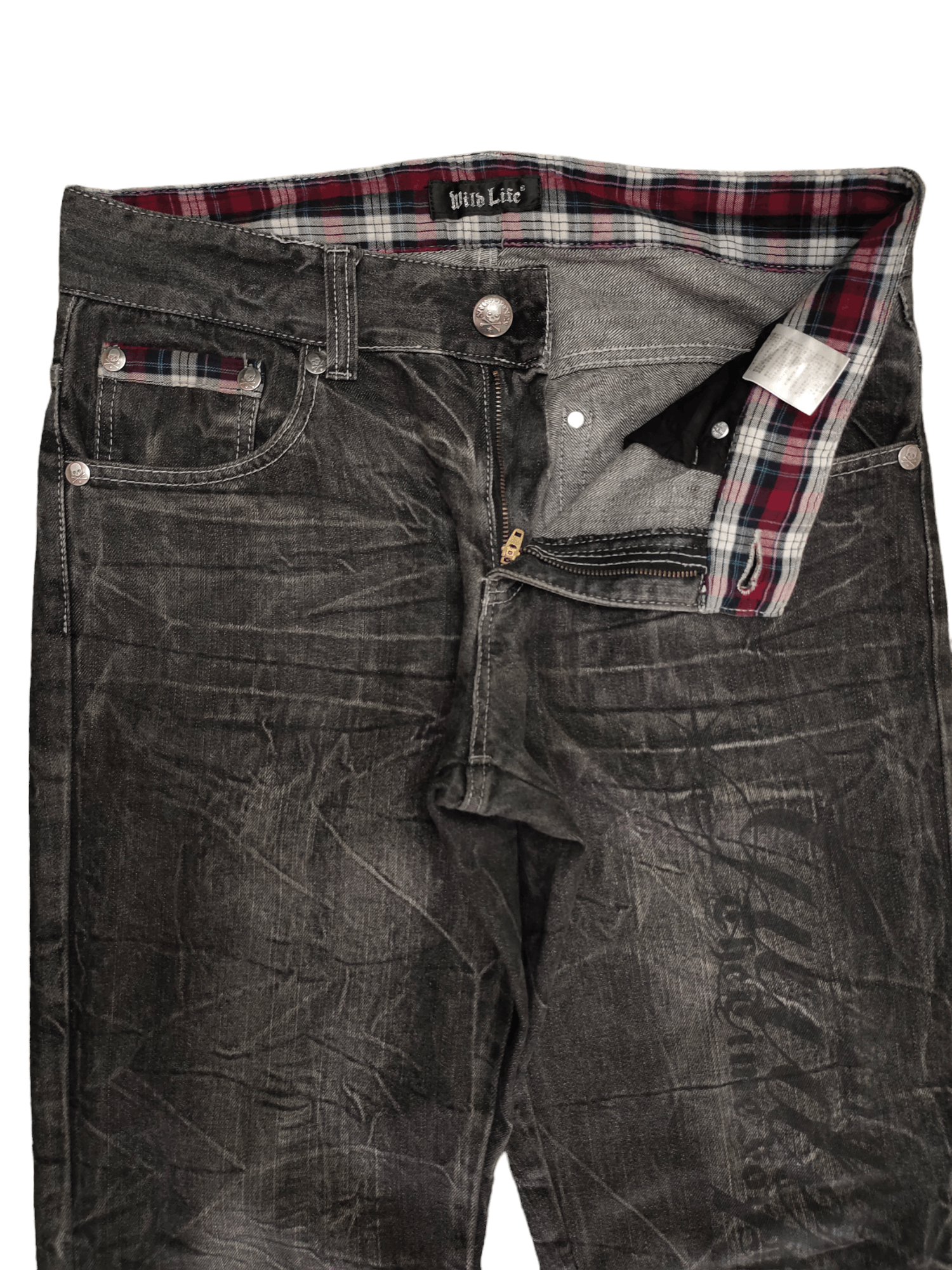 Comme des Garcons × Undercover Japanese Brand Wild life Denim Pants Undercover Style Size US 32 / EU 48 - 9 Thumbnail