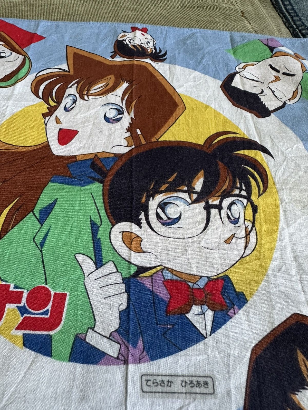 Vintage Detective Conan Anime Handkerchief Size ONE SIZE - 5 Thumbnail