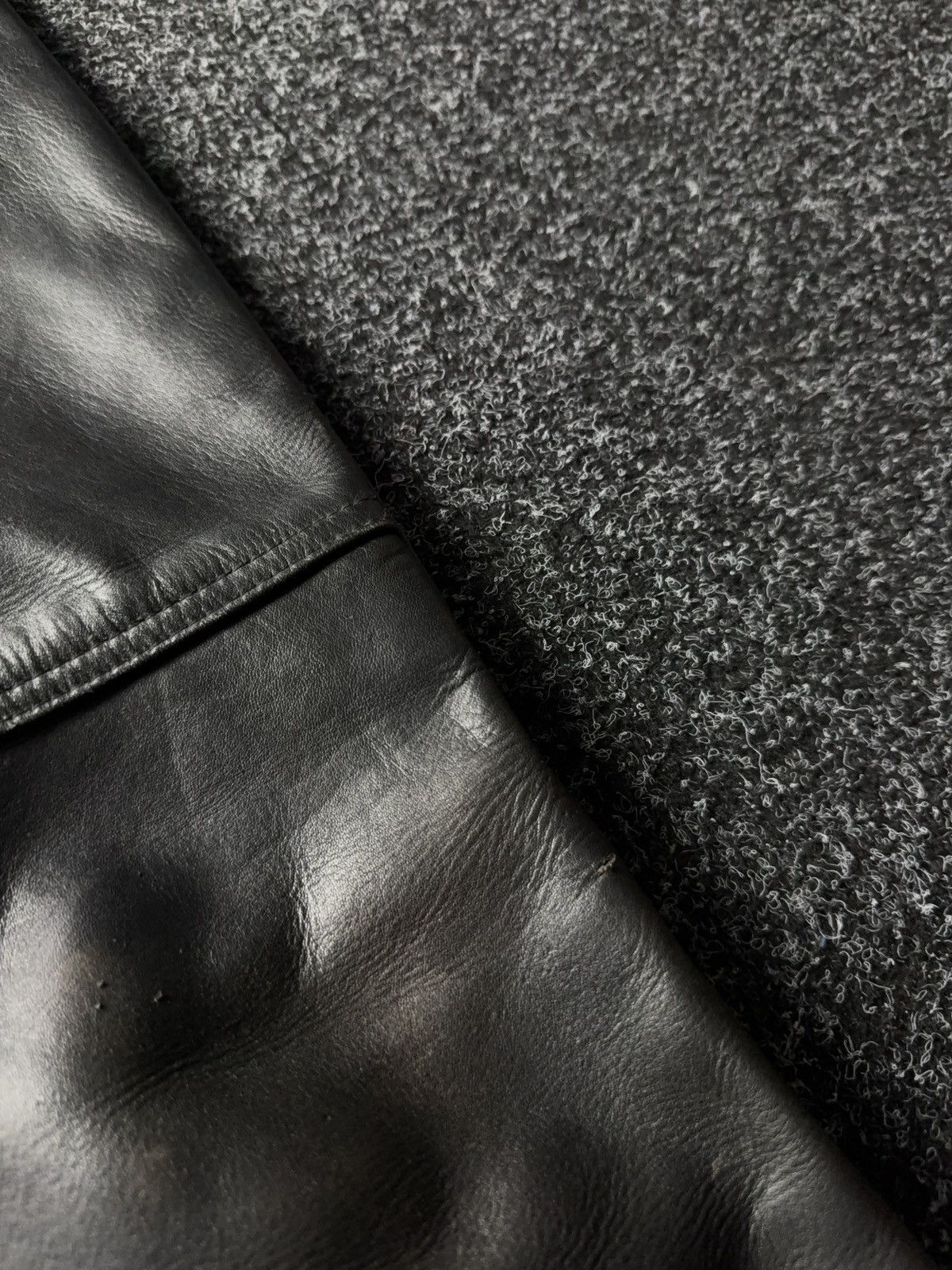 Leather Y2K Vintage Leather Pants Opium Style Alt Biker USA Rare Size US 28 / EU 44 - 7 Thumbnail