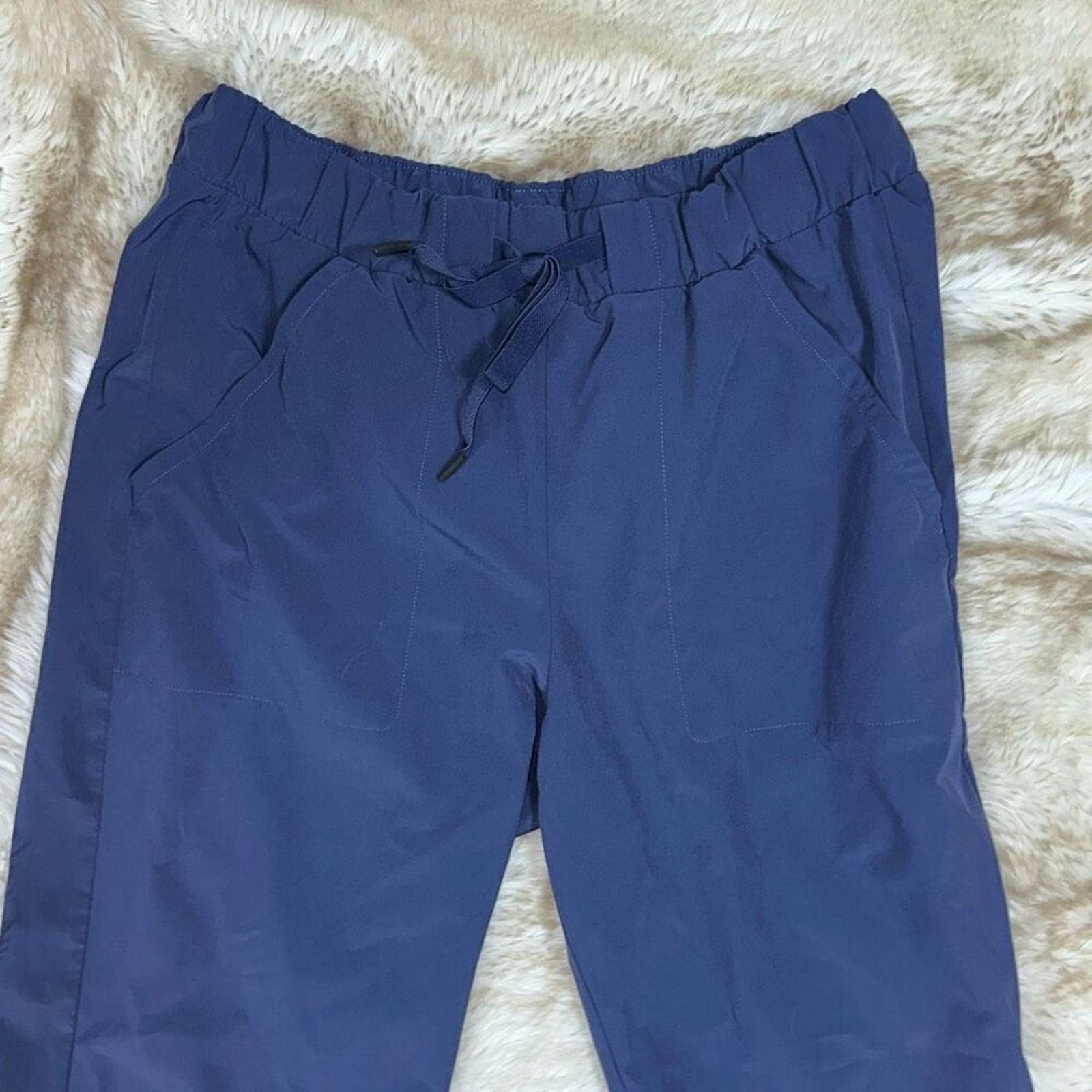Under Armour Under Armour Blue Drawstring Straight Leg Pants | Sz M Size 30" / US 8 / IT 44 - 3 Thumbnail