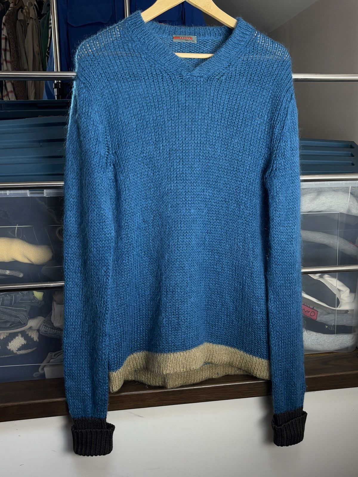 Prada Prada Archive Mohair Knitted Sweater Size US M / EU 48-50 / 2 - 2 Thumbnail