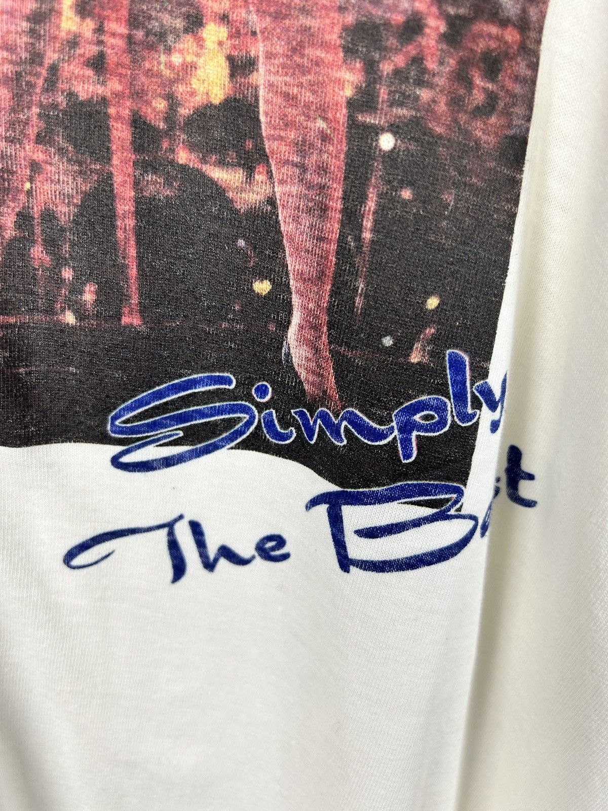 Band Tees 90s Tina Turner 1996 Sweden Simply The Best Band T-Shirt XL Size US XL / EU 56 / 4 - 3 Thumbnail