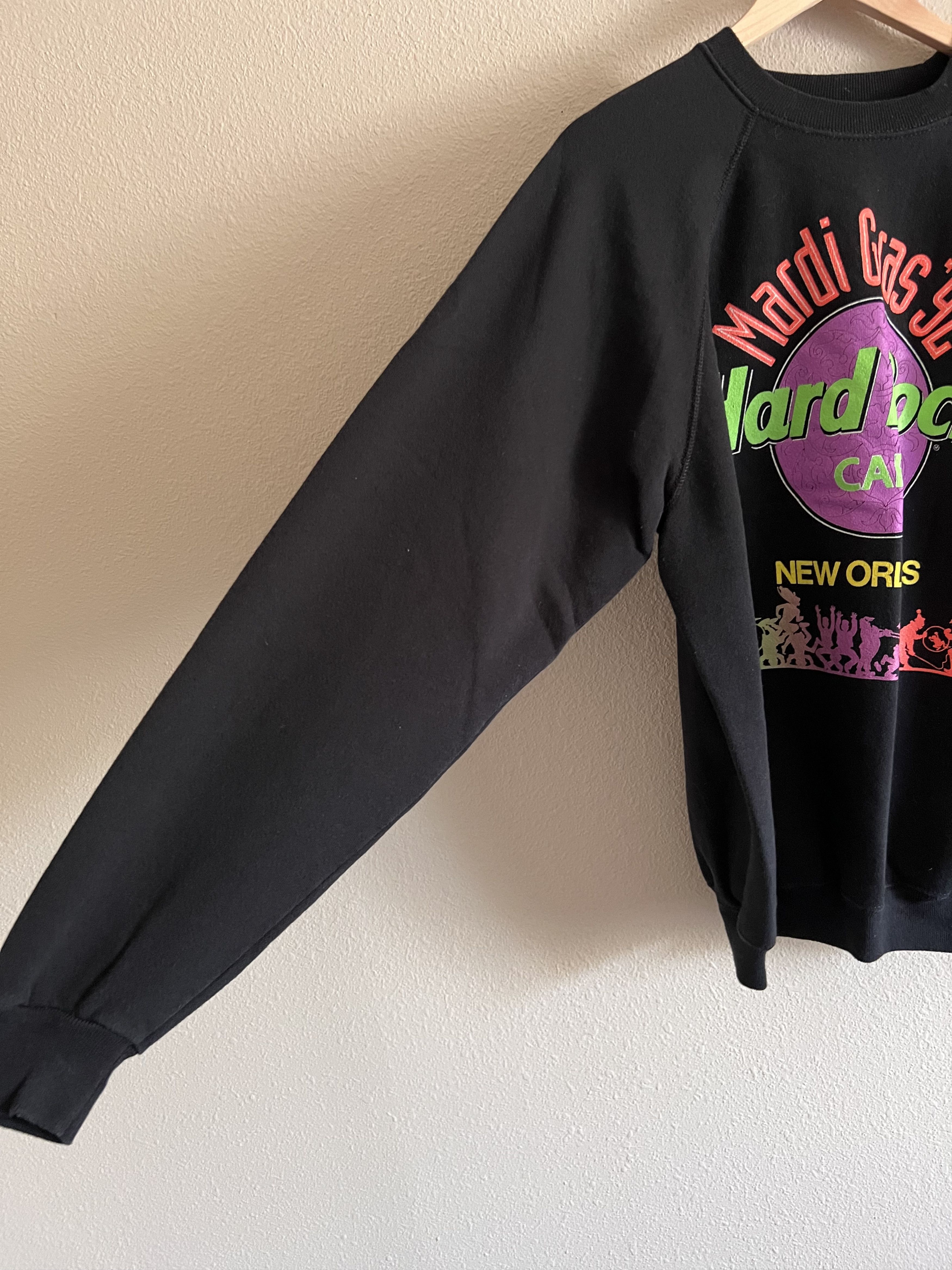Hard Rock Cafe Vintage 1992 Hard Rock Cafe Mardi Gras Crewneck Size US XL / EU 56 / 4 - 3 Thumbnail
