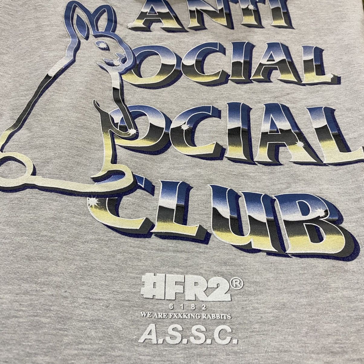 Anti Social Social Club × FR2 ☀️Anti Social Social Club x FR2 Rabbit hoodie Size US S / EU 44-46 / 1 - 6 Thumbnail