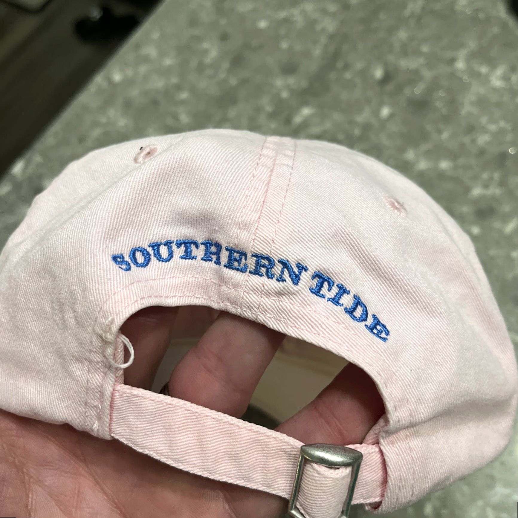 Southern Tide SOUTHERN TIDE Skipjack Pink Collegiate Clemson Hat Baseball Cap Unisex Adults Adjustable Pink Clemson Hat Size ONE SIZE - 4 Thumbnail