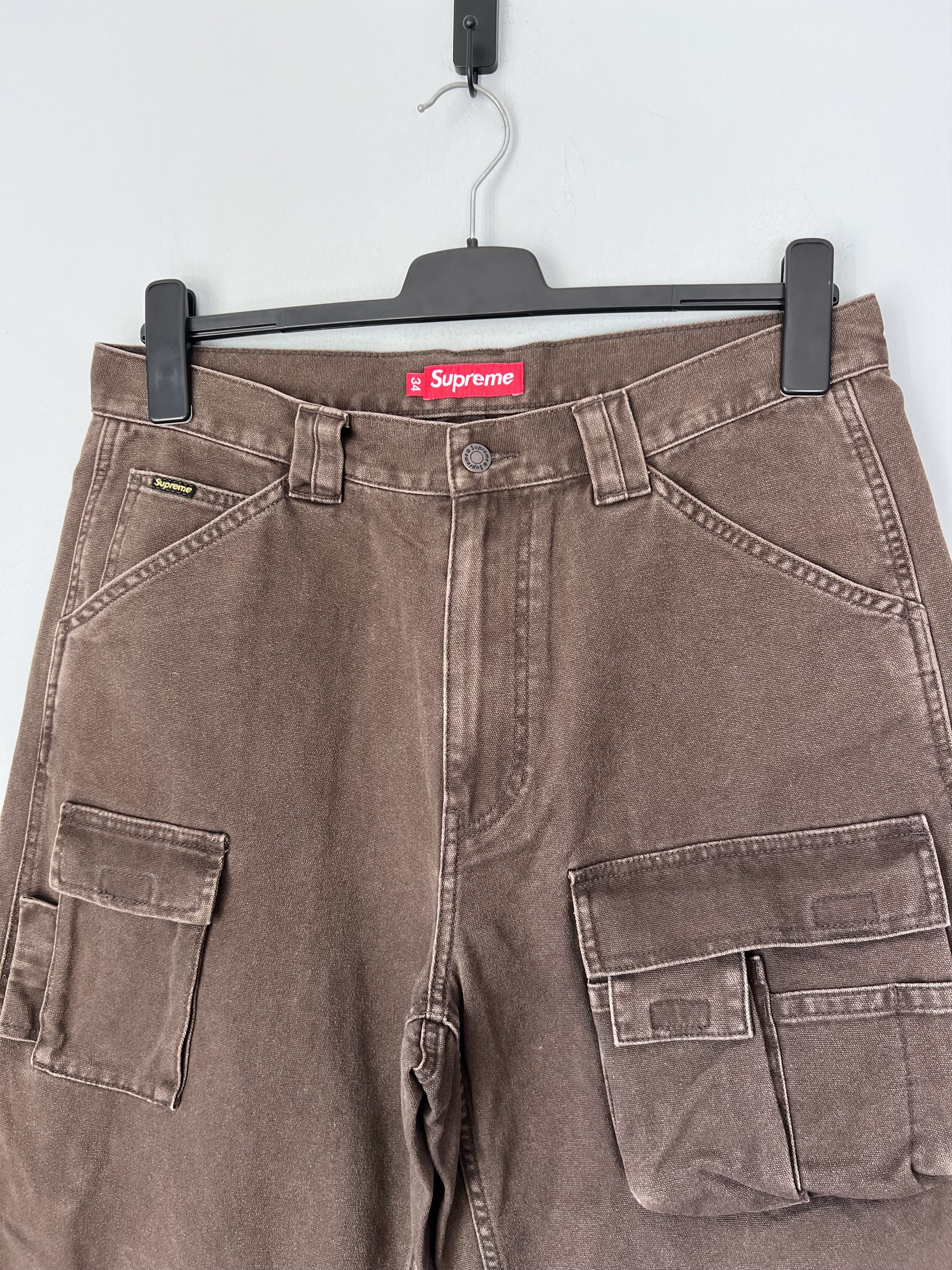Supreme Supreme Utility Zip Off Cargo Pants in Brown Size US 34 / EU 50 - 2 Thumbnail