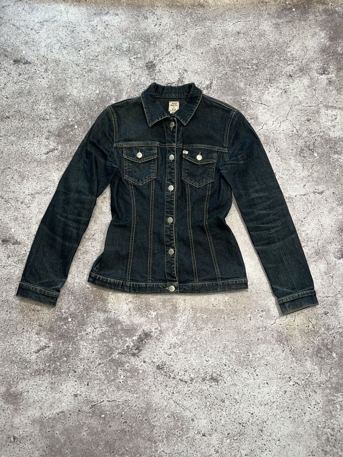 Miss Sixty Vintage Y2K Miss Sixty Denim Jacket Streetwear 90s Style Size S / US 4 / IT 40 - 1 Thumbnail