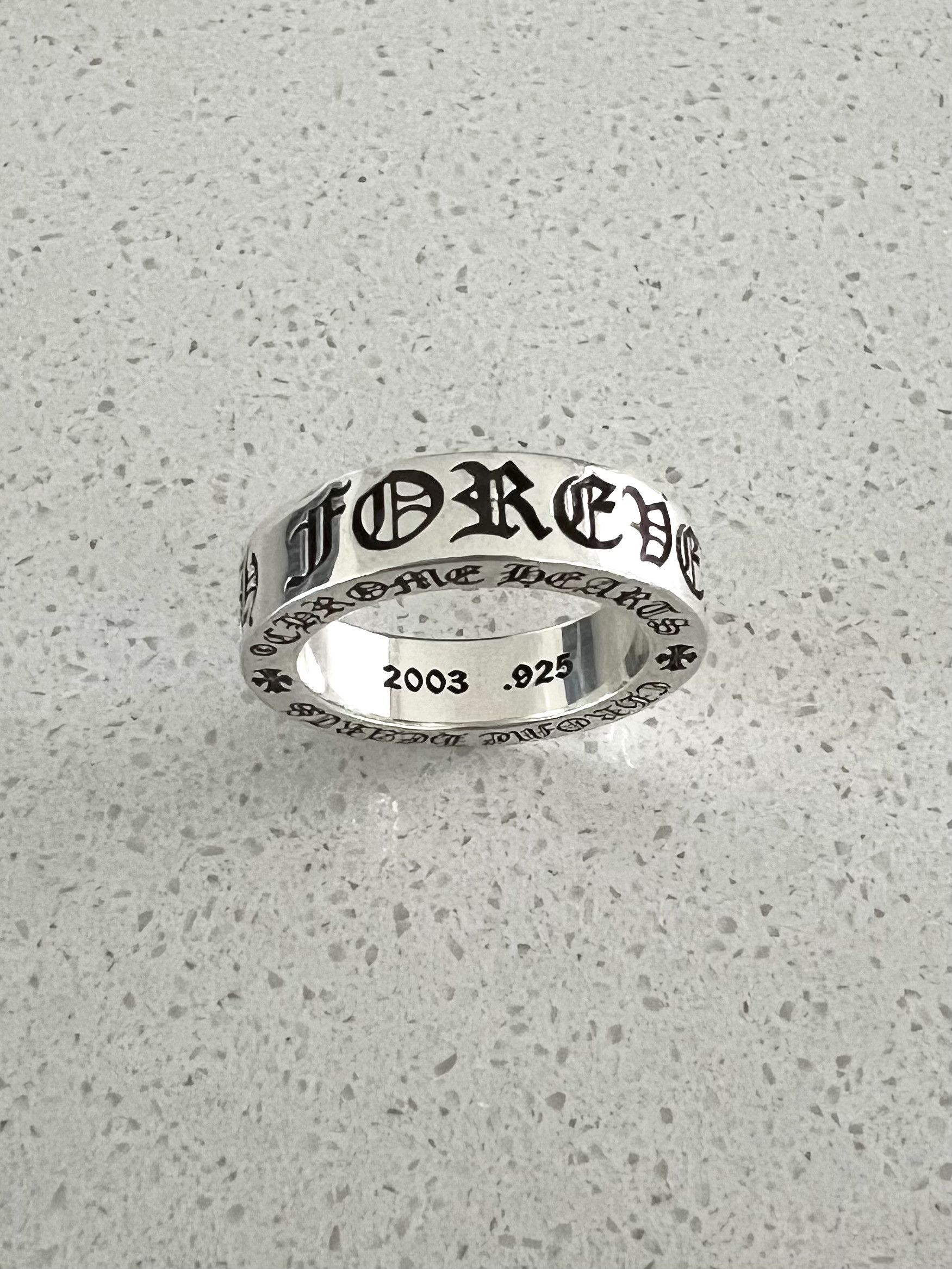 Chrome Hearts Forever Ring | Grailed