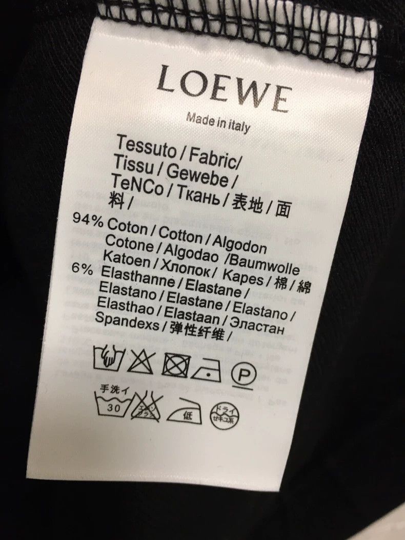Loewe LOEWE Men's short-sleeved polo shirt Size US XL / EU 56 / 4 - 4 Thumbnail
