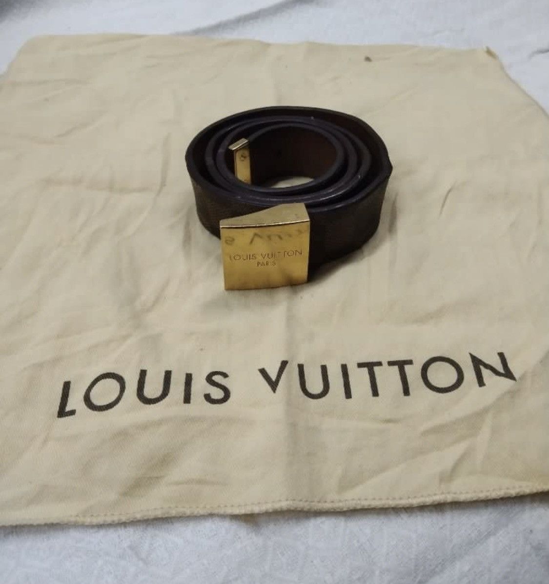 Louis Vuitton Louis vuitton Damier Ebene Belt Size ONE SIZE - 1 Thumbnail