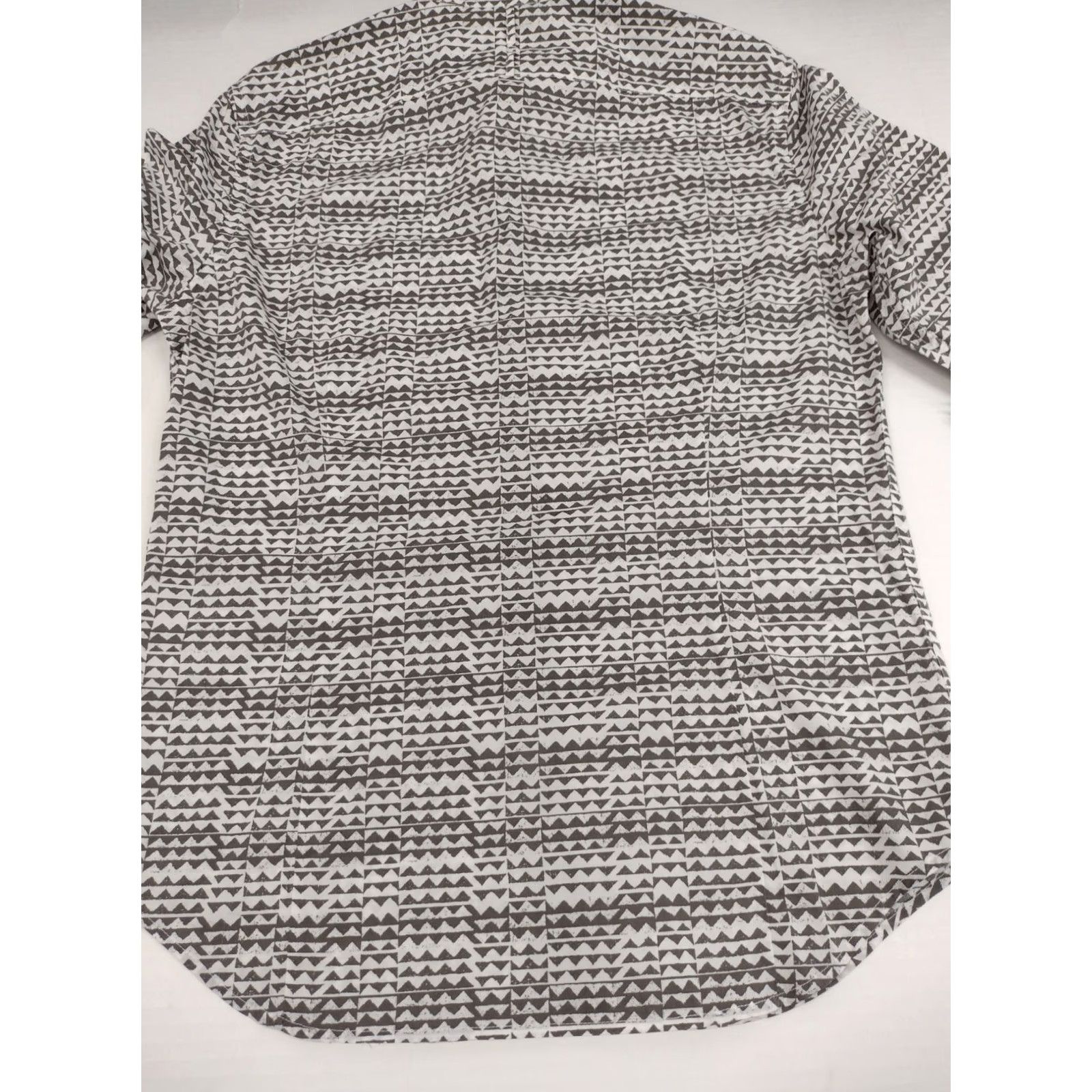 Banana Republic Banana Republic Grant Fit Shirt Men’s M Button Up Long Sleeve Custom Wash #920 Brown/White Colorblock Modern Outdoor Preppy Casual Workwear Mens Size US M / EU 48-50 / 2 - 5 Thumbnail