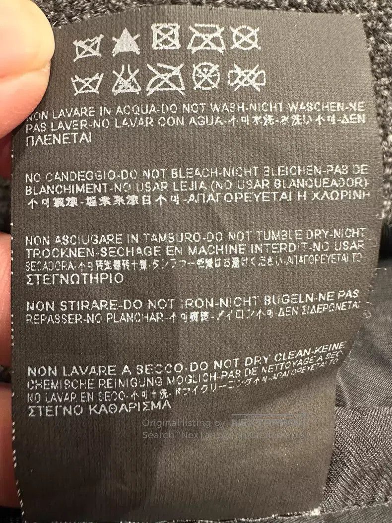 Saint Laurent Paris Saint Laurent Paris Snowflake gray lamb fur baseball suit Size US M / EU 48-50 / 2 - 7 Thumbnail
