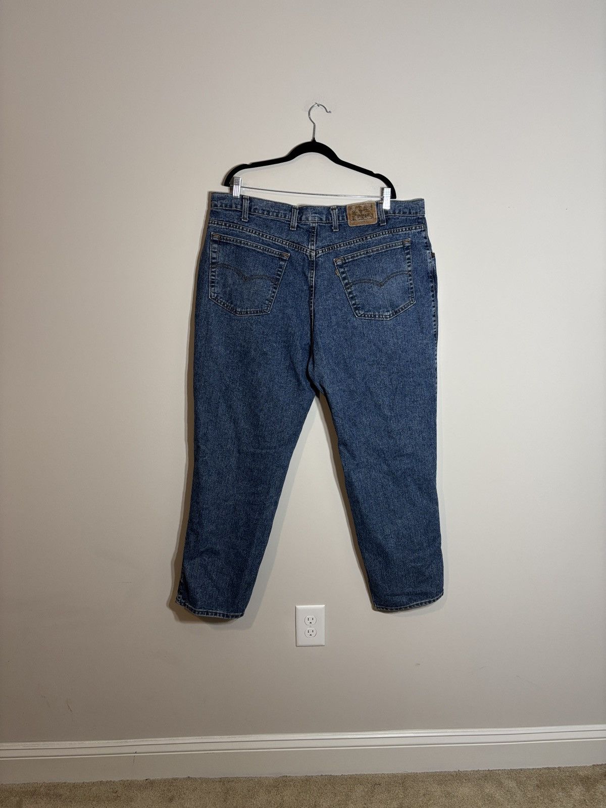 Levi's Vintage Levi’s 545 Jeans Loose Made in USA 42x30 Size US 42 / EU 58 - 3 Thumbnail