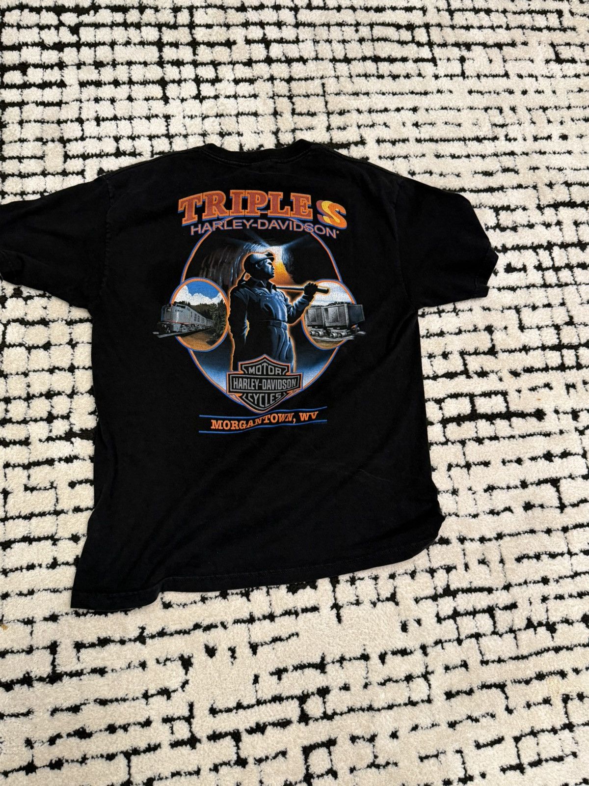 Harley Davidson Harley Davidson Vintage Tee Size US L / EU 52-54 / 3 - 2 Thumbnail