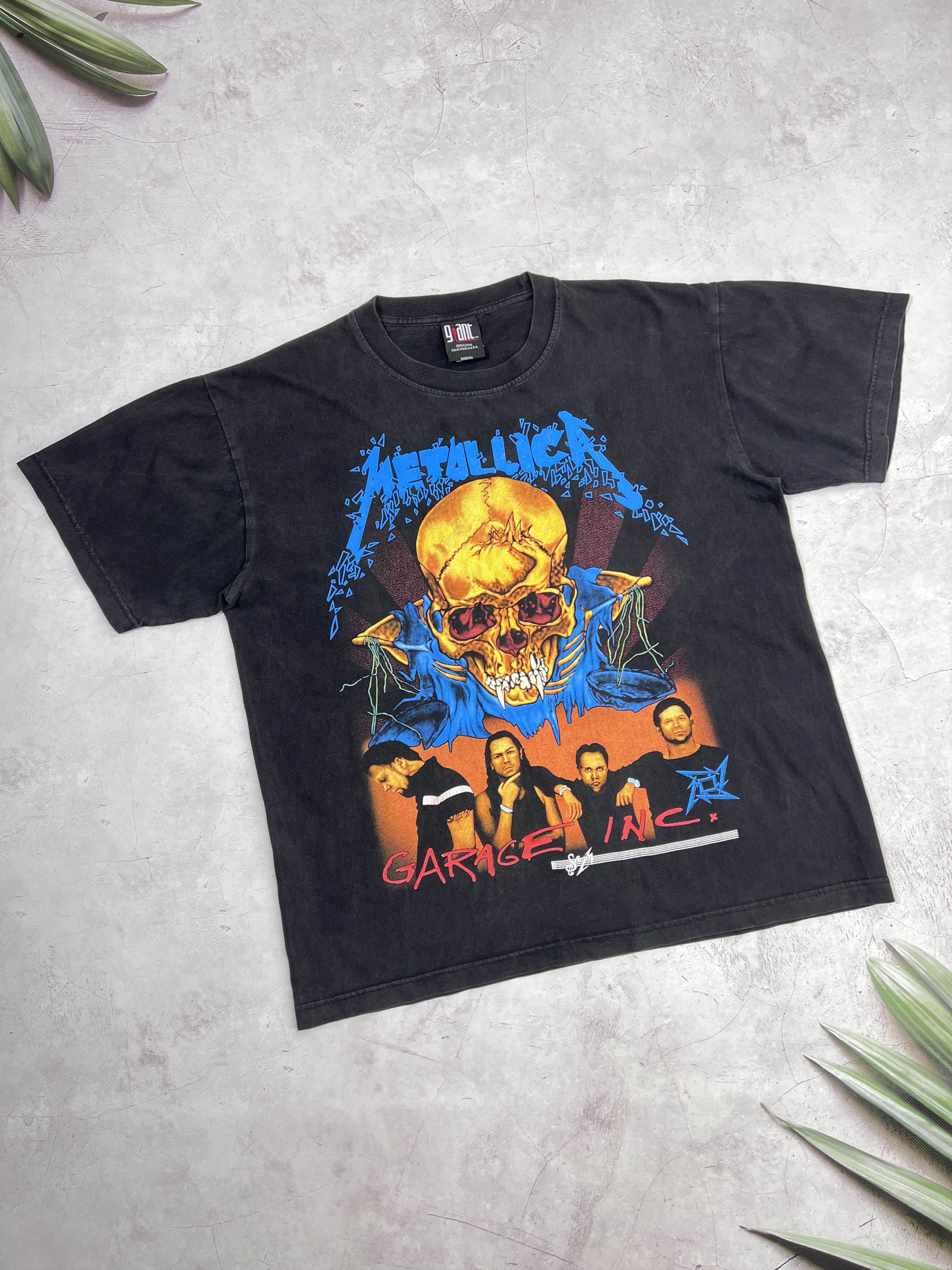 Giant × Metallica Y2K Metallica Rock T-Shirt Garage Inc Overprint Size US M / EU 48-50 / 2 - 2 Thumbnail