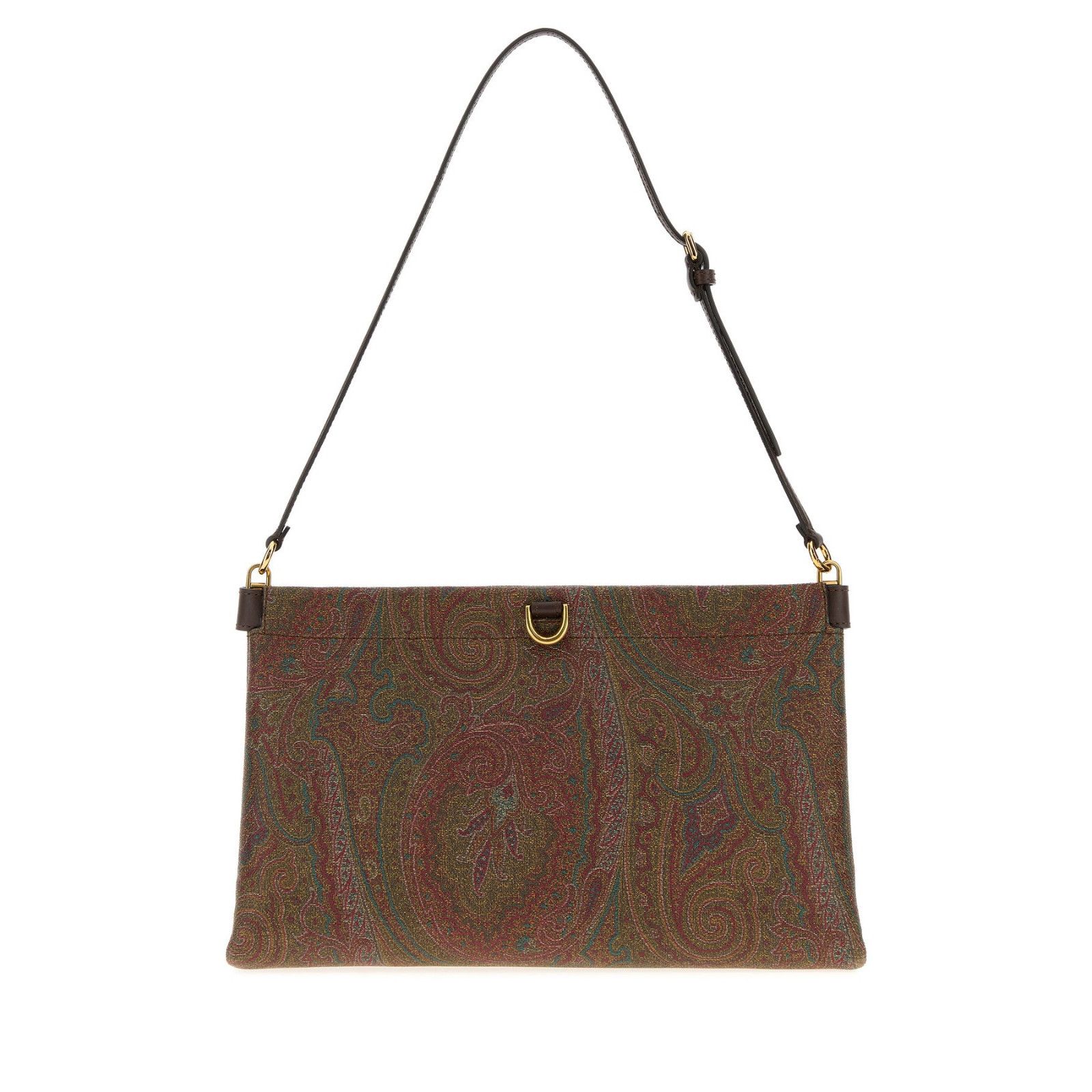 Etro ETRO Talk Medium Brown Canvas Shoulder Bag New And Authentic Size ONE SIZE - 3 Thumbnail