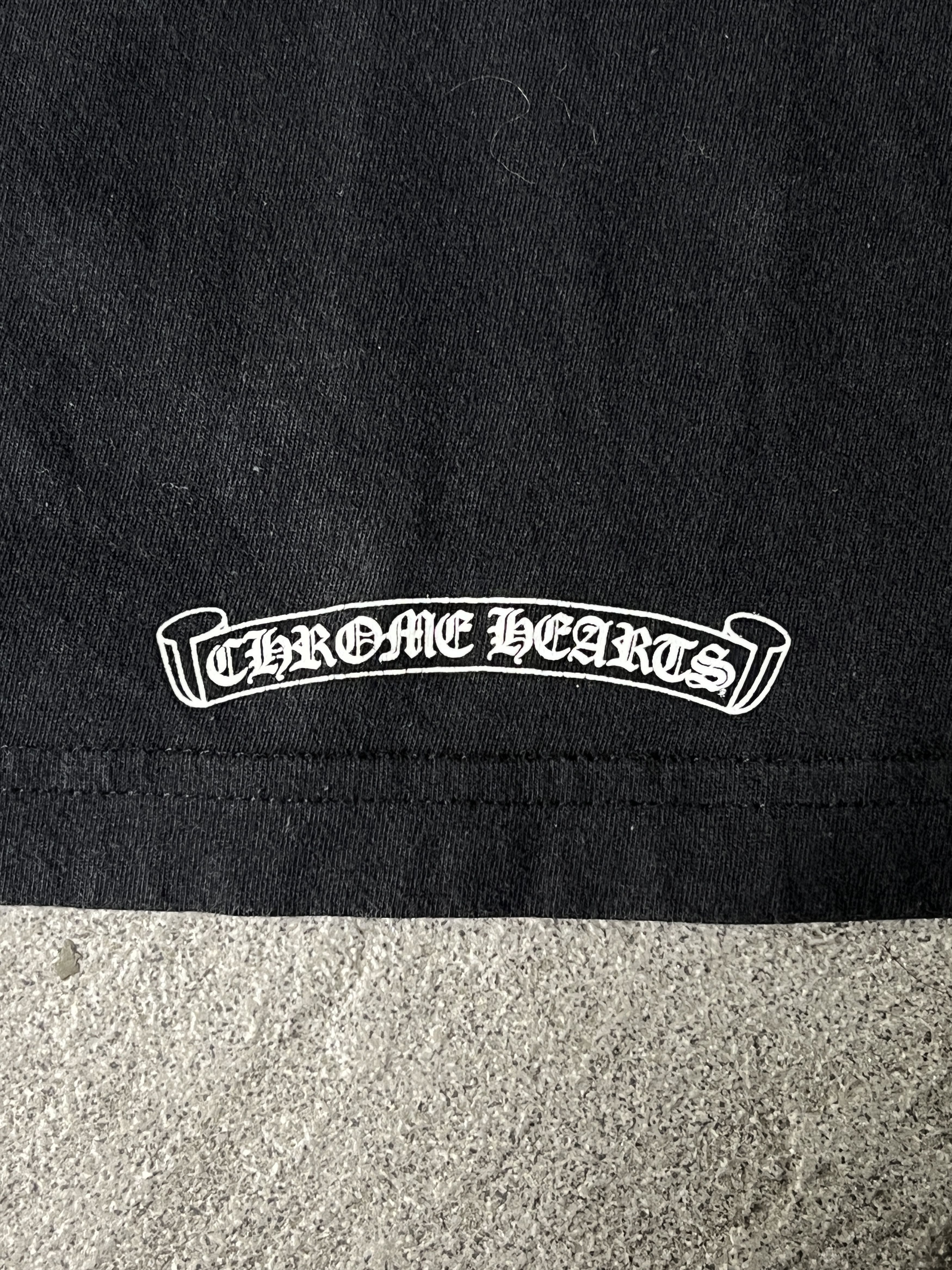 Chrome Hearts Chrome Hearts Long Sleeve Pocket Tee Black USA XL Size US XL / EU 56 / 4 - 3 Thumbnail