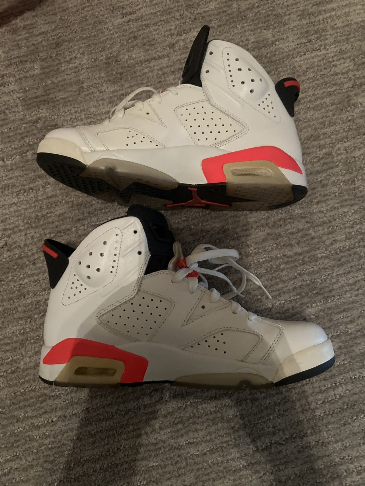 Jordan Brand Jordan retro 6 “Infrared white” Size US 8 / EU 41 - 2 Thumbnail