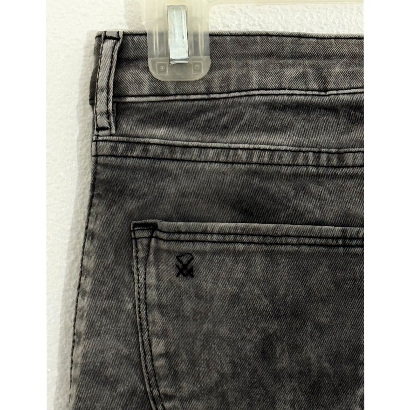 Maison Scotch MAISON SCOTCH La Parisienne Skinny Jeans Denim Women 27W L32 Black Zip Stretch 100% Cotton Regular Slim Skinny Jeans Womens Size 27" / US 4 / IT 40 - 4 Thumbnail
