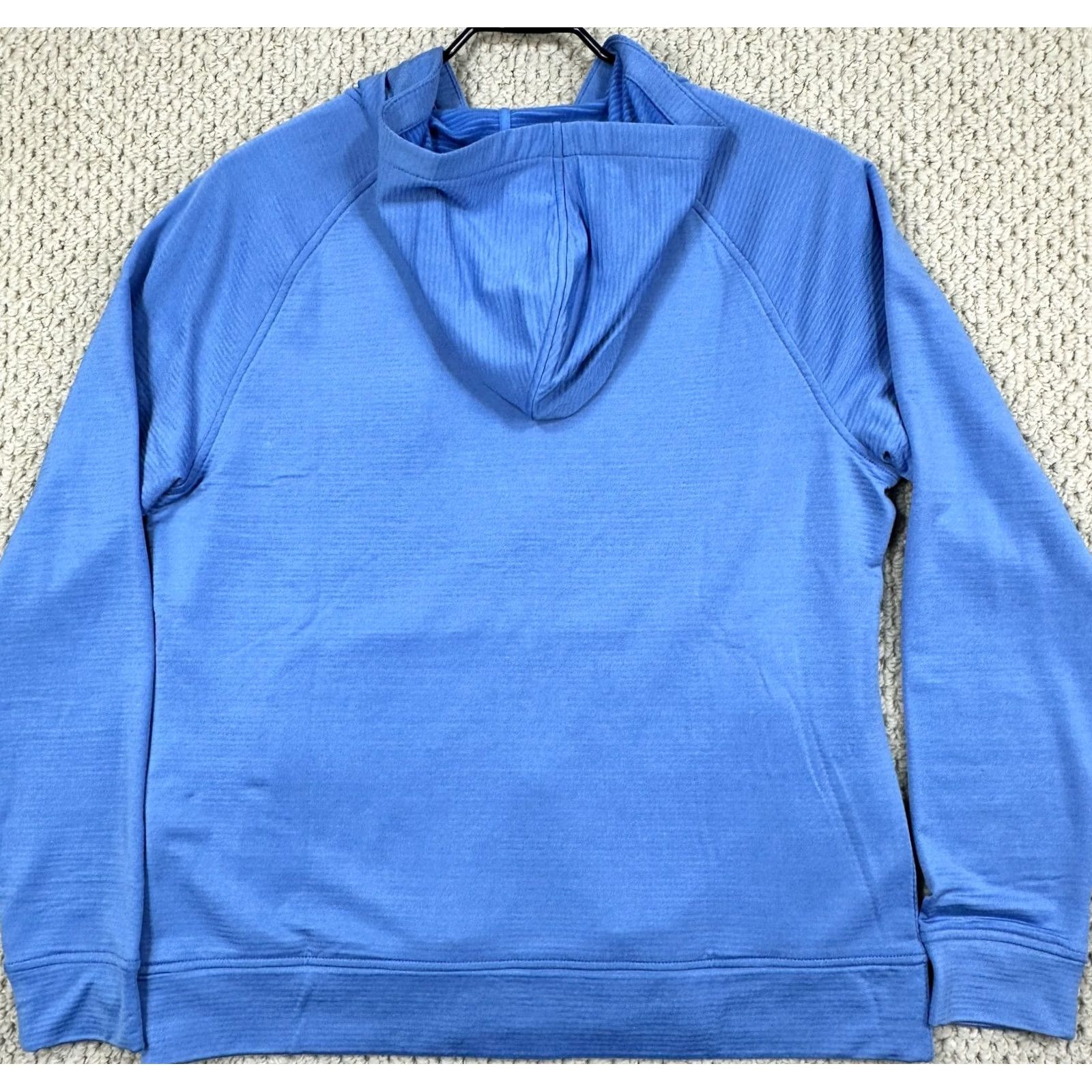 Peter Millar Peter Millar Women L Blue Performance Hoodie Full Zip Logo Size L / US 10 / IT 46 - 2 Thumbnail