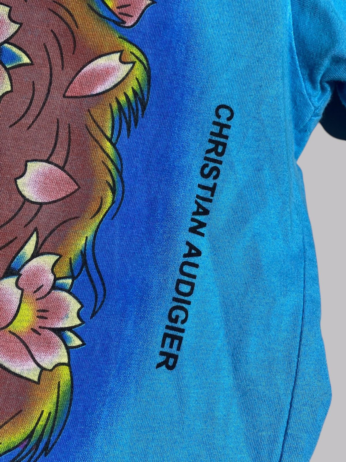 Japanese Brand × Vintage Vintage Ed Hardy Christian Audigier Overprint Y2k T-shirt Size US L / EU 52-54 / 3 - 18 Thumbnail