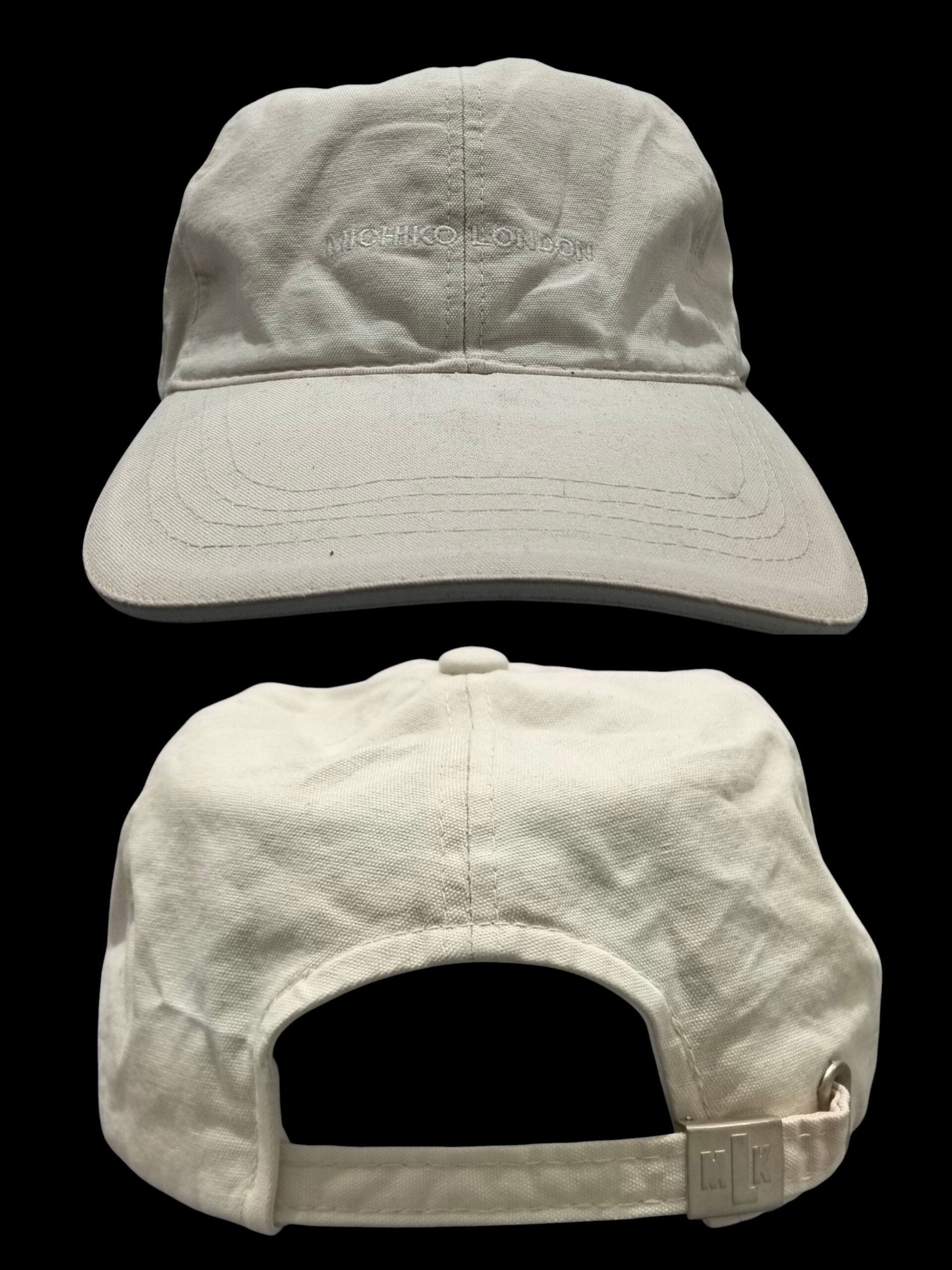 Japanese Brand × Michiko Koshino × Michiko Koshino London vtg Michiko Koshino London spell out logo Baseball Cap / Hat Size ONE SIZE - 2 Thumbnail
