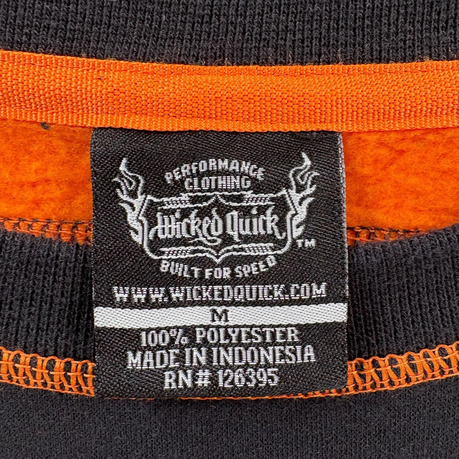 Other Wicked Quick Home Depot Racing Sweatshirt Men M Orange Black Size US M / EU 48-50 / 2 - 7 Thumbnail