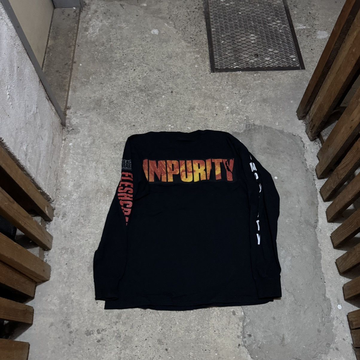 Band Tees × Vintage Vintage rare Fleshcrawl 1994 Impurity longsleeve Size US L / EU 52-54 / 3 - 2 Thumbnail